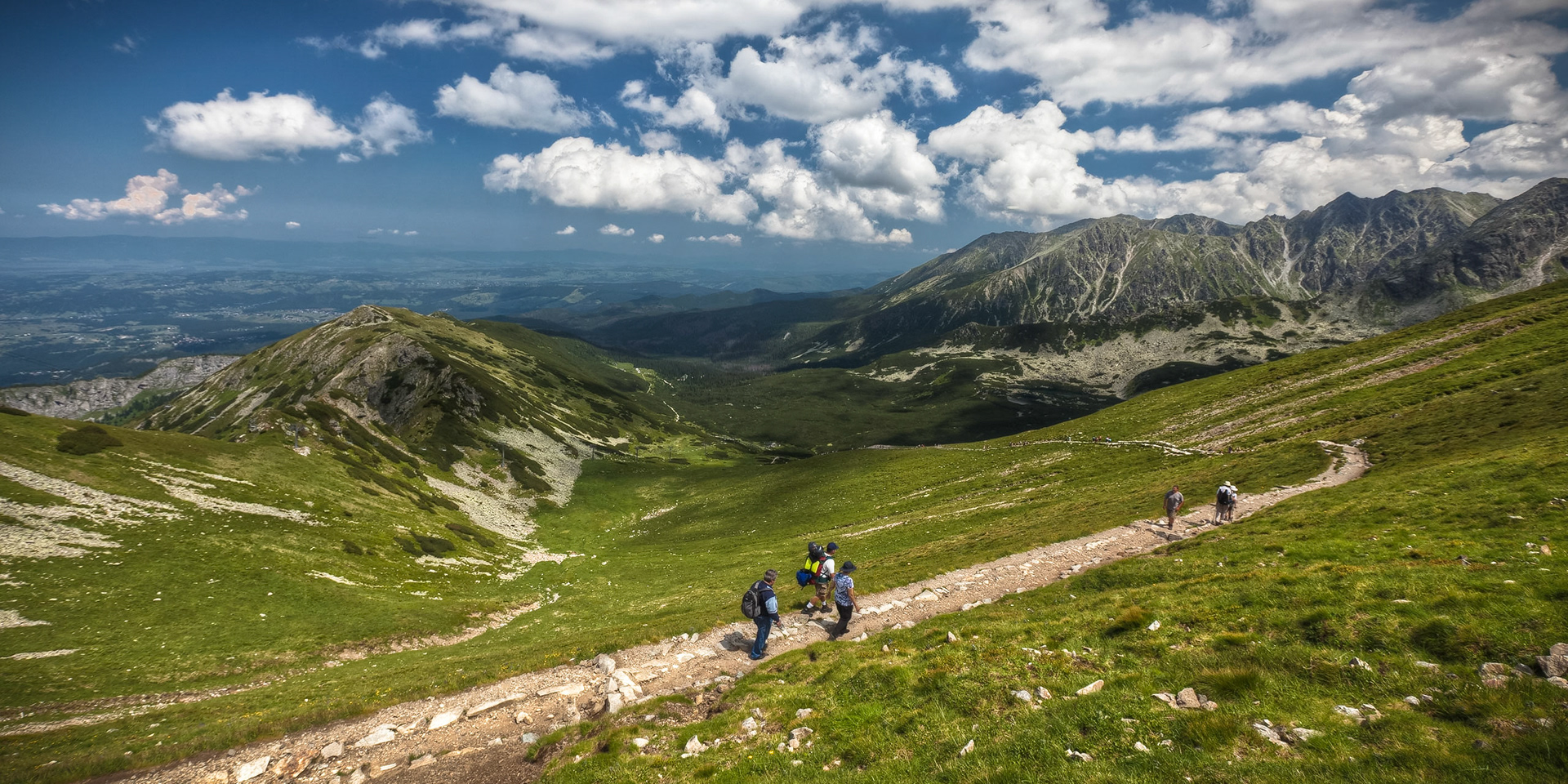 Dolina Gąsienicowa from Kasprowy Wierch