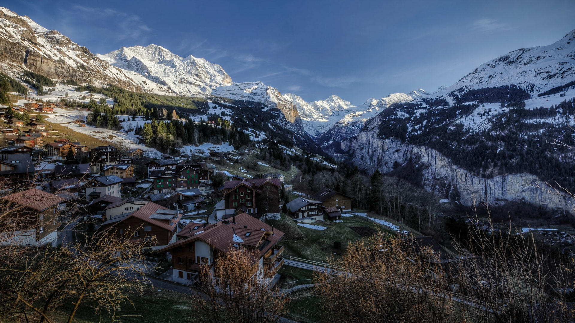 Jungfrau from Wengen I