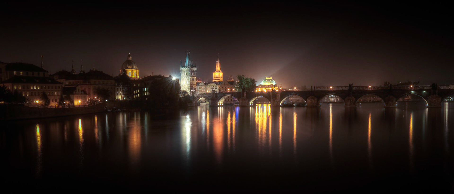 Charles Bridge at Night