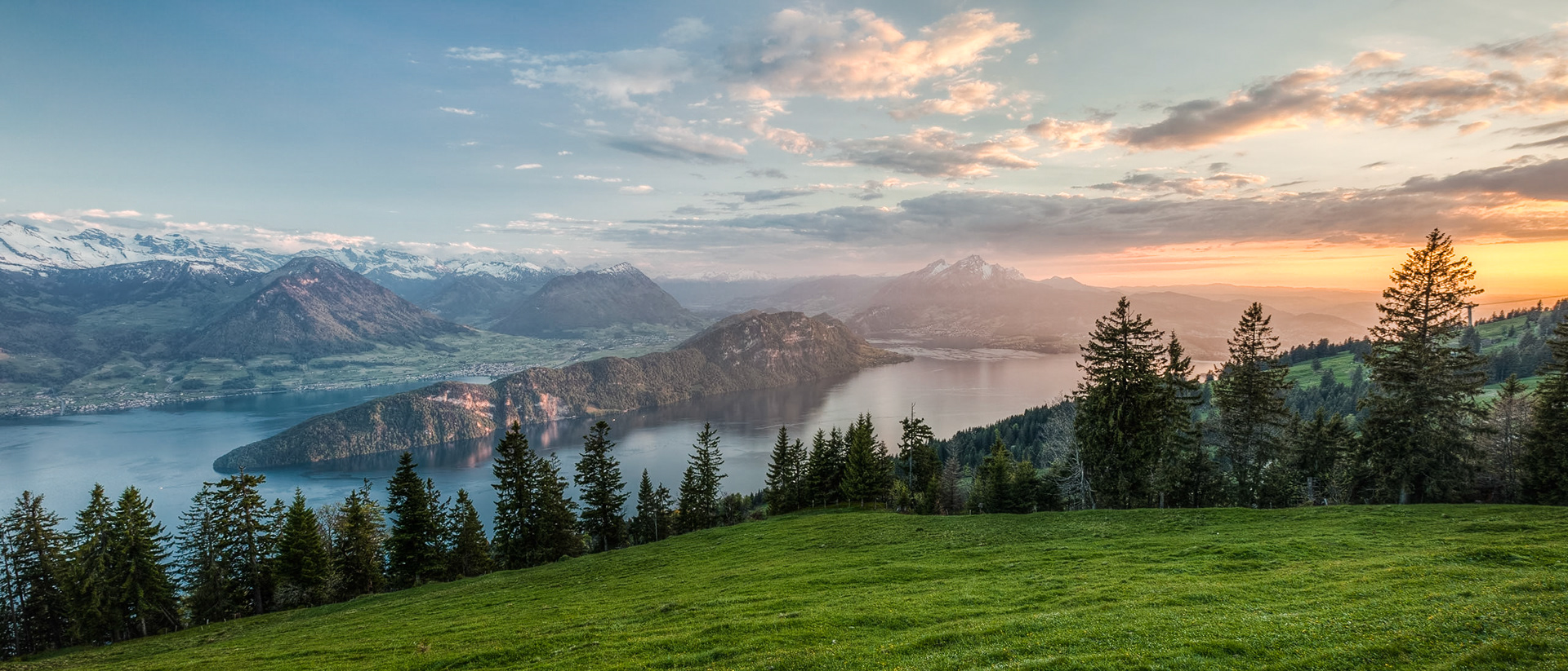Sunset from Rigi Kaltbad