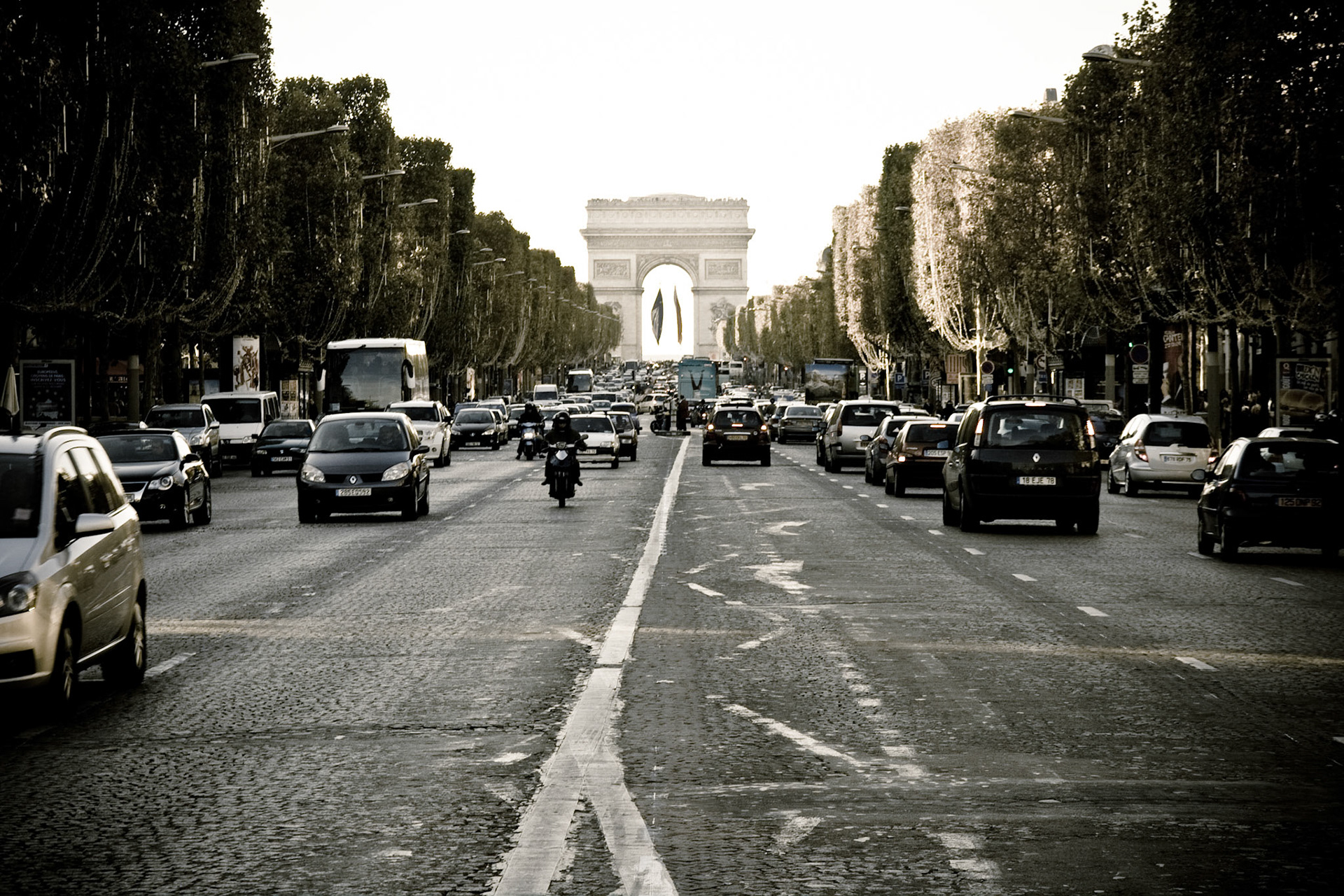 The Champs-Élysées