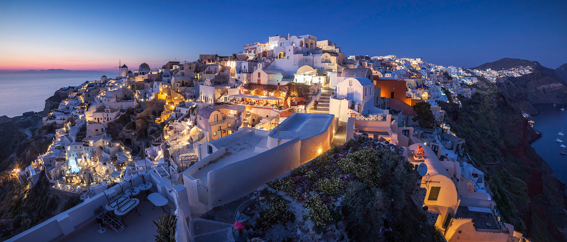 Santorini Twilight
