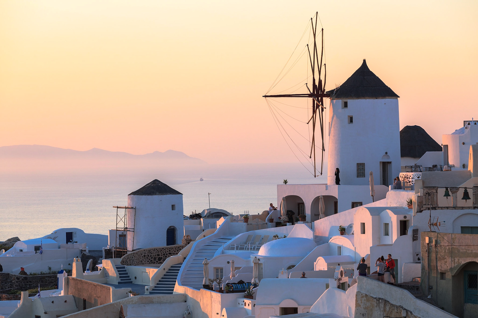 Santorini Windmill