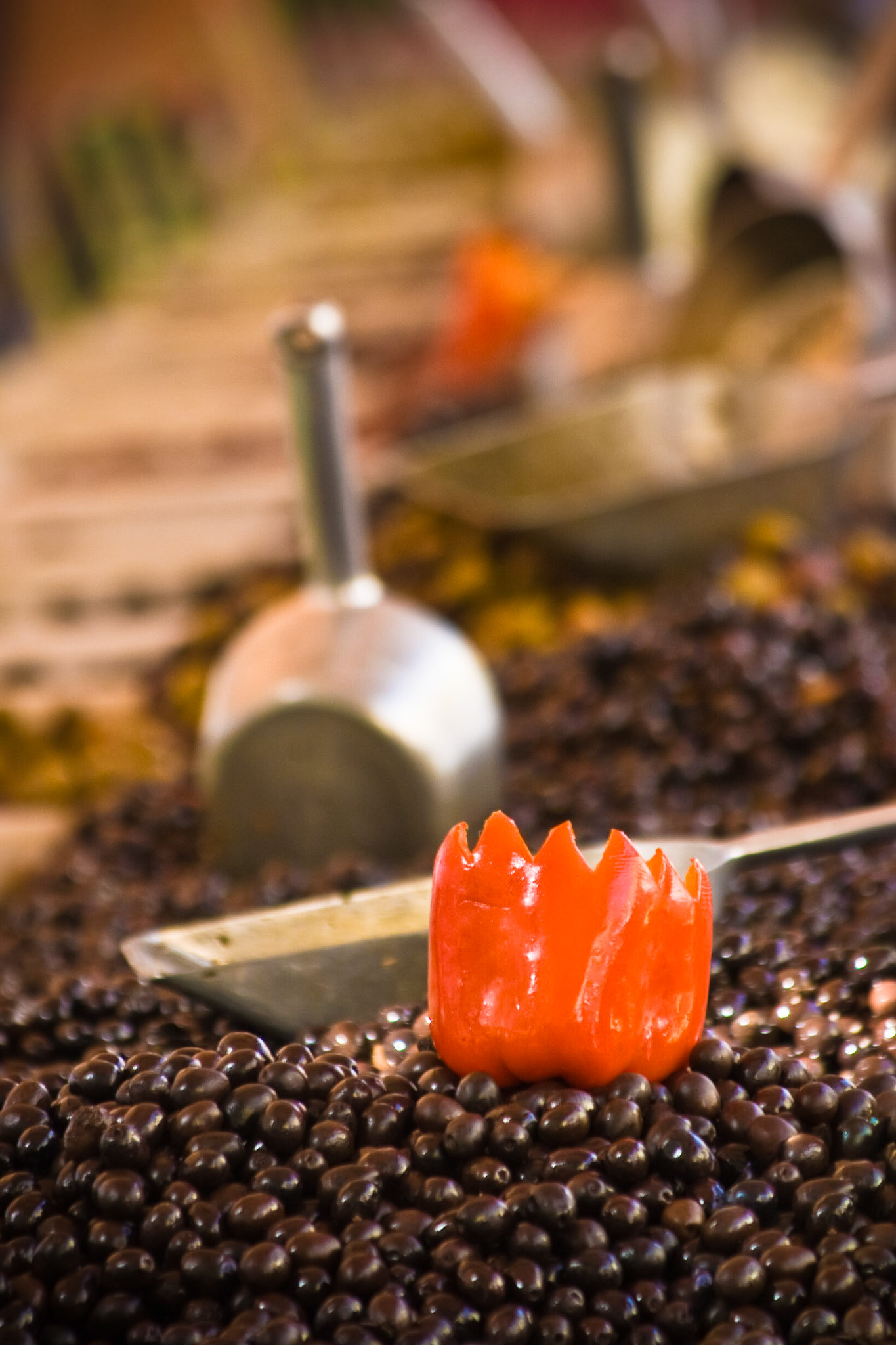 Olives and Bell Pepper