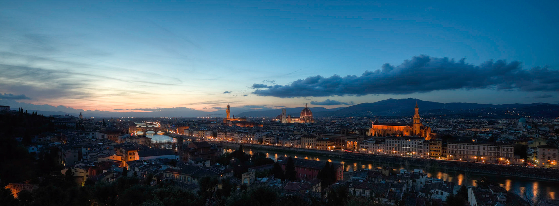 Blue Hour over Florence