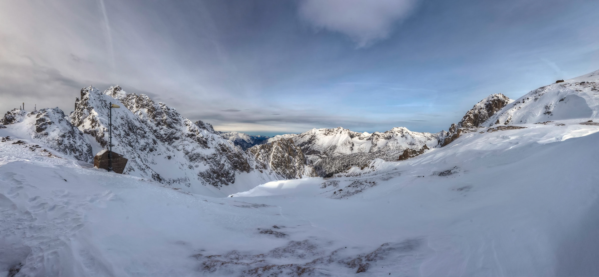 Austrian Alps in Winter