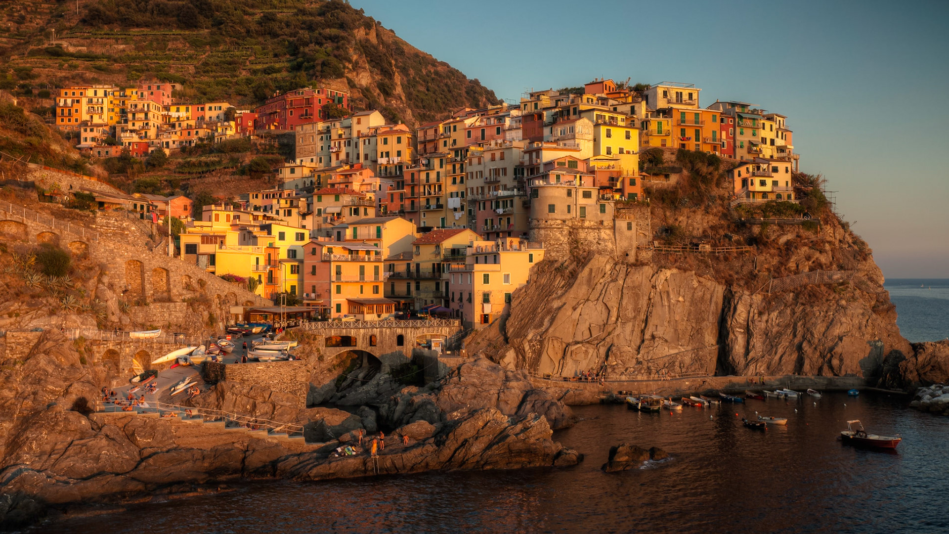 Manarola at Sunset
