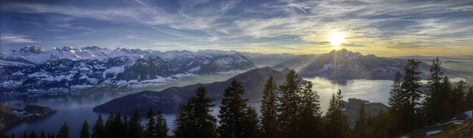 Sunset from Rigi Kaltbad I