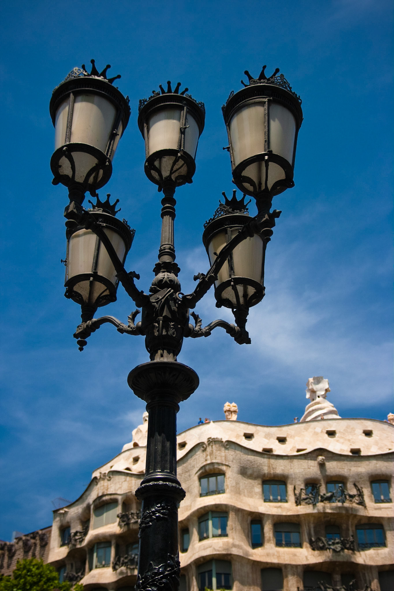 Street Lamp &amp; Casa Milà