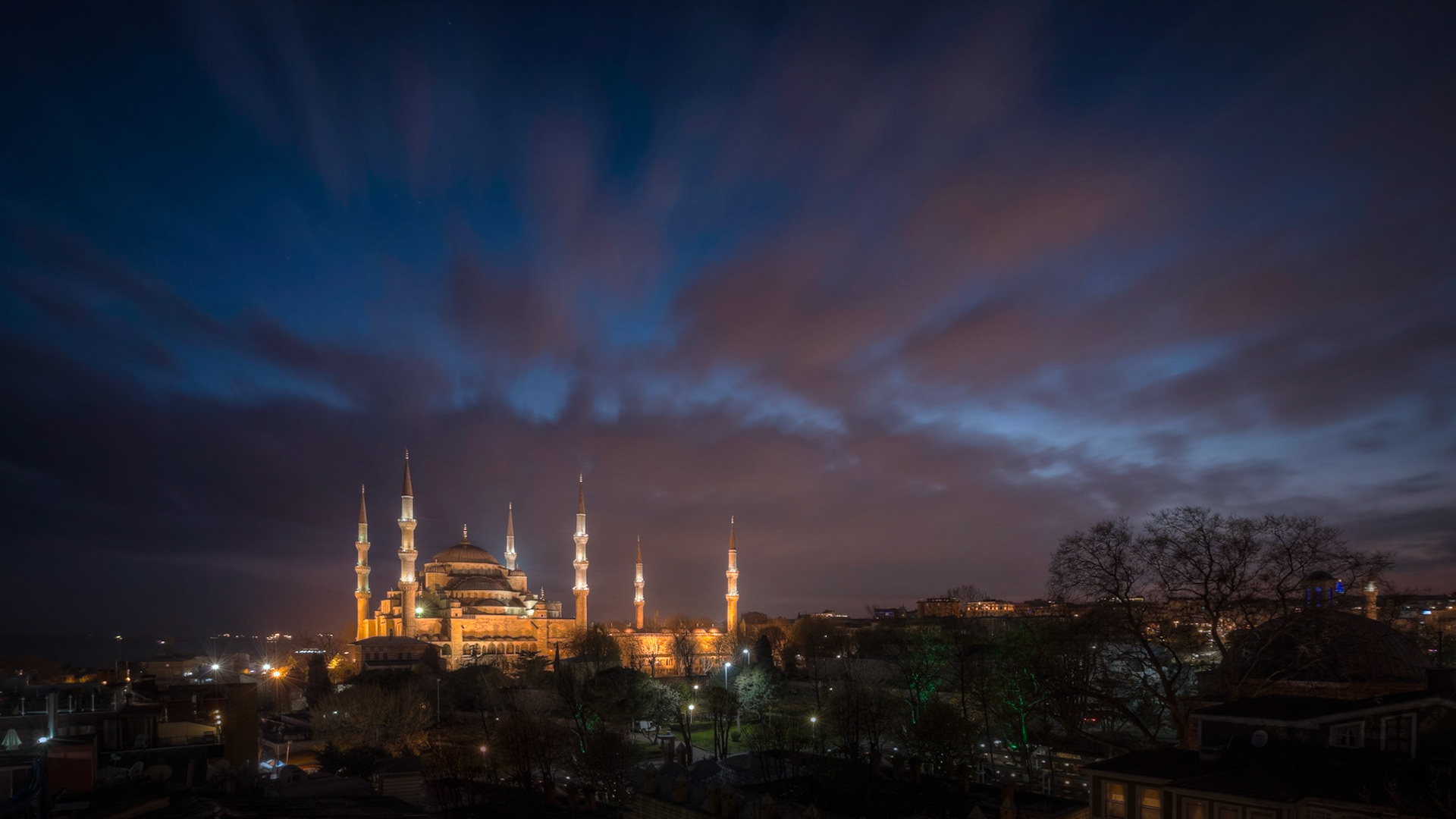 Blue Mosque at Twilight