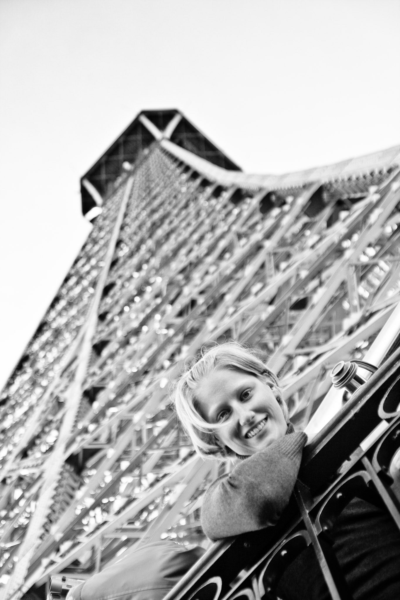 Portrait at the Eiffel Tower
