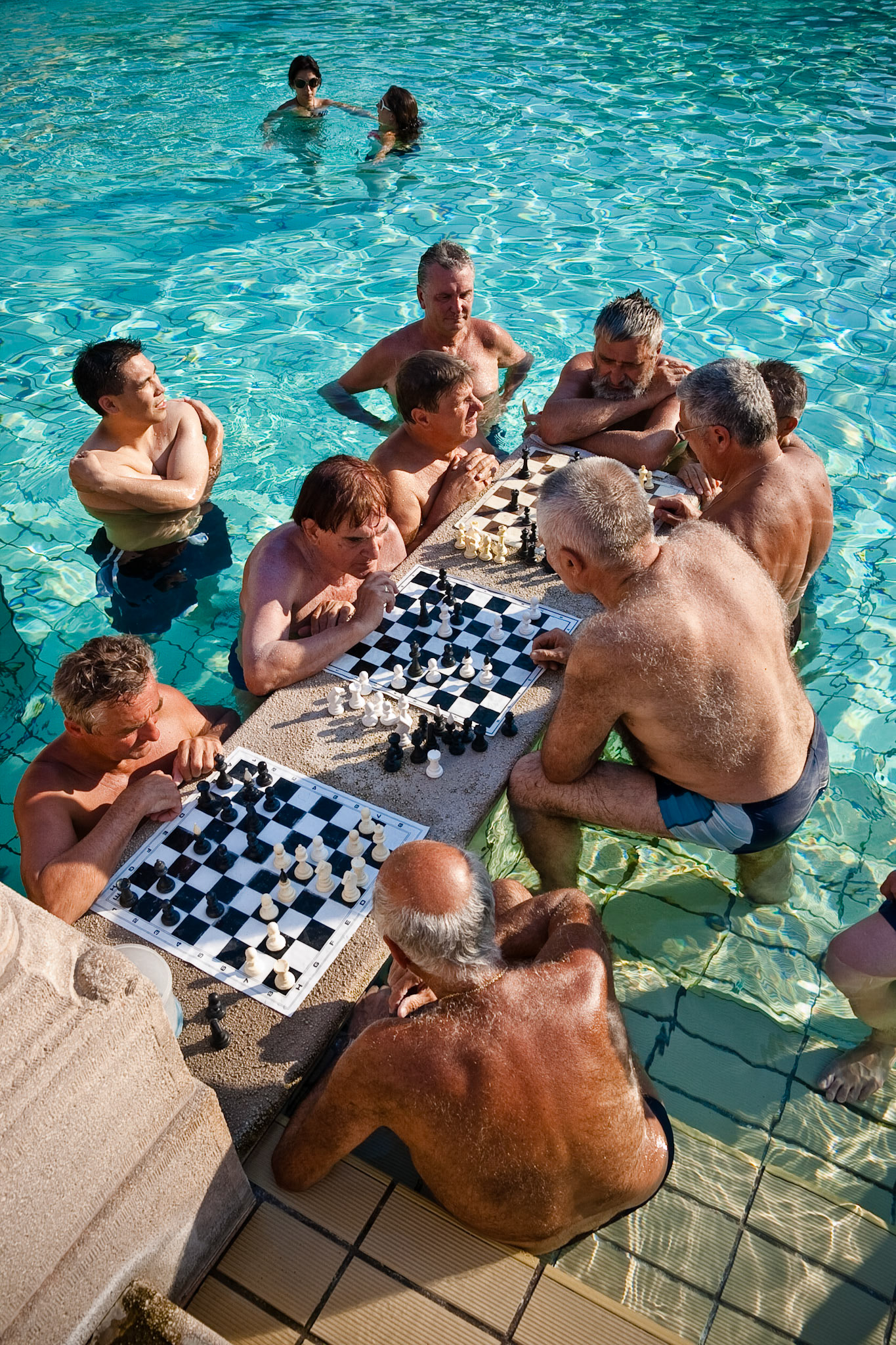 Chess, Széchenyi Baths, Budapest