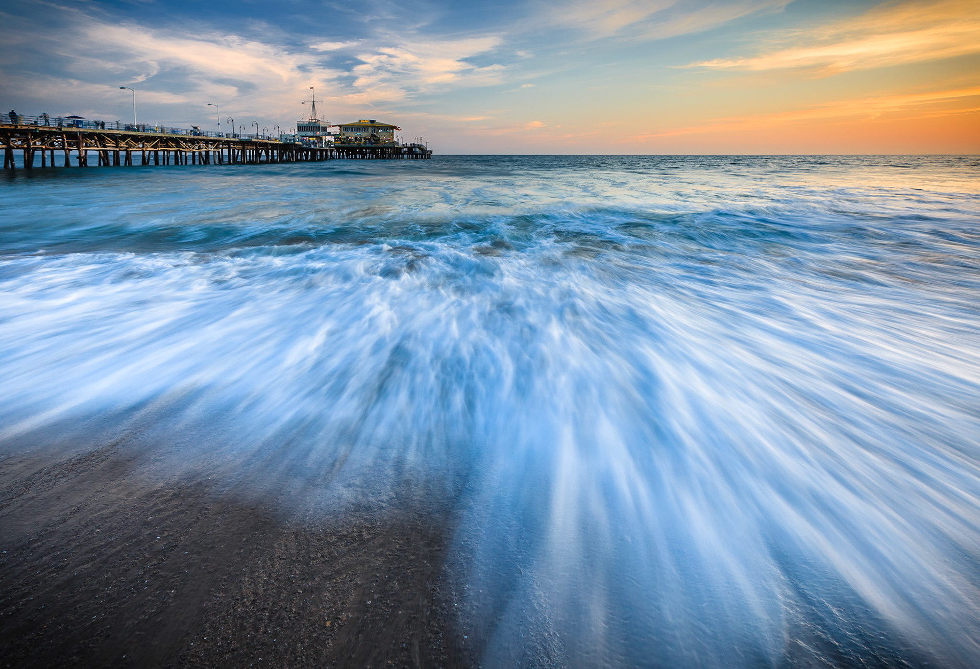 Santa Monica Sunset I