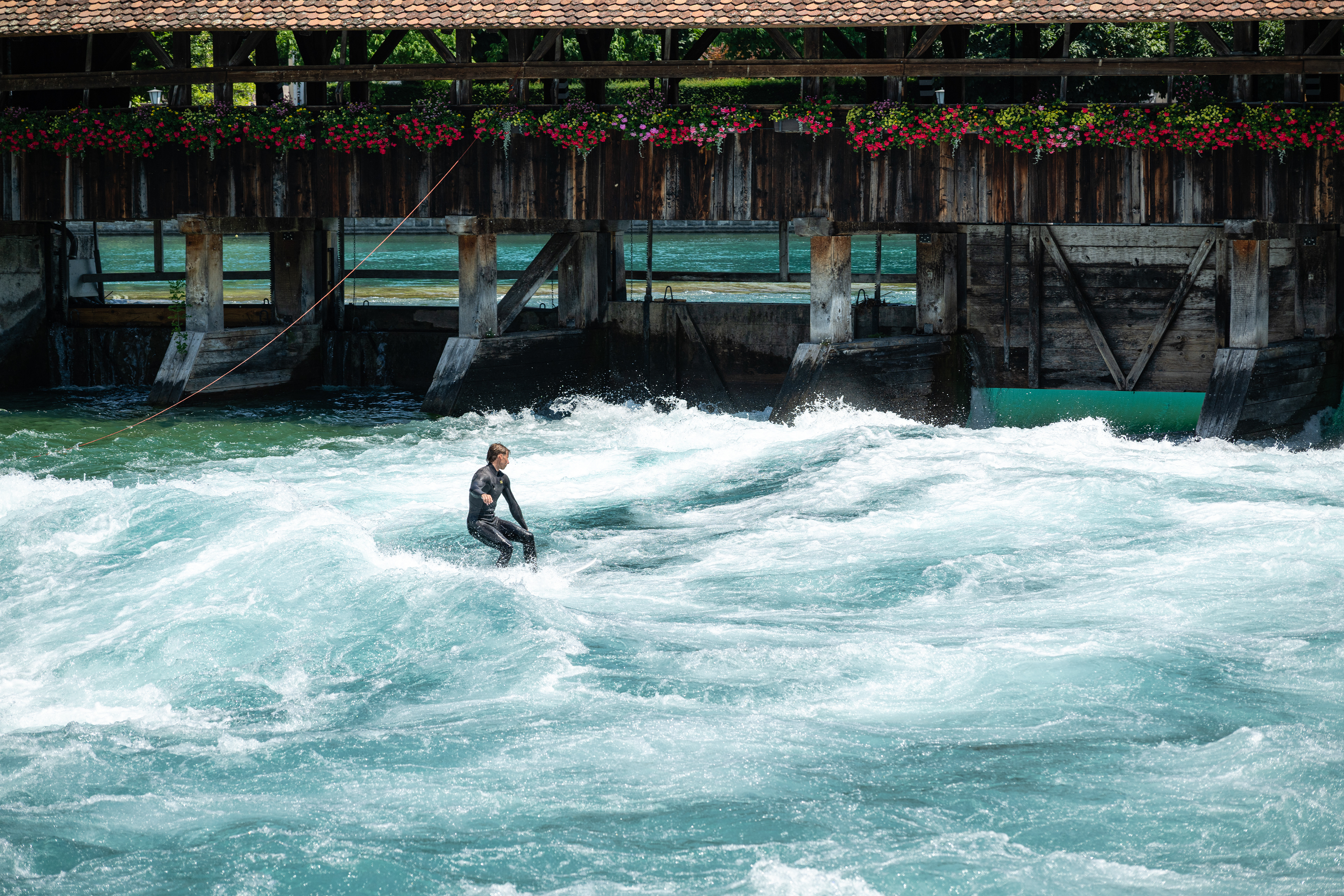 Aare river, Thun