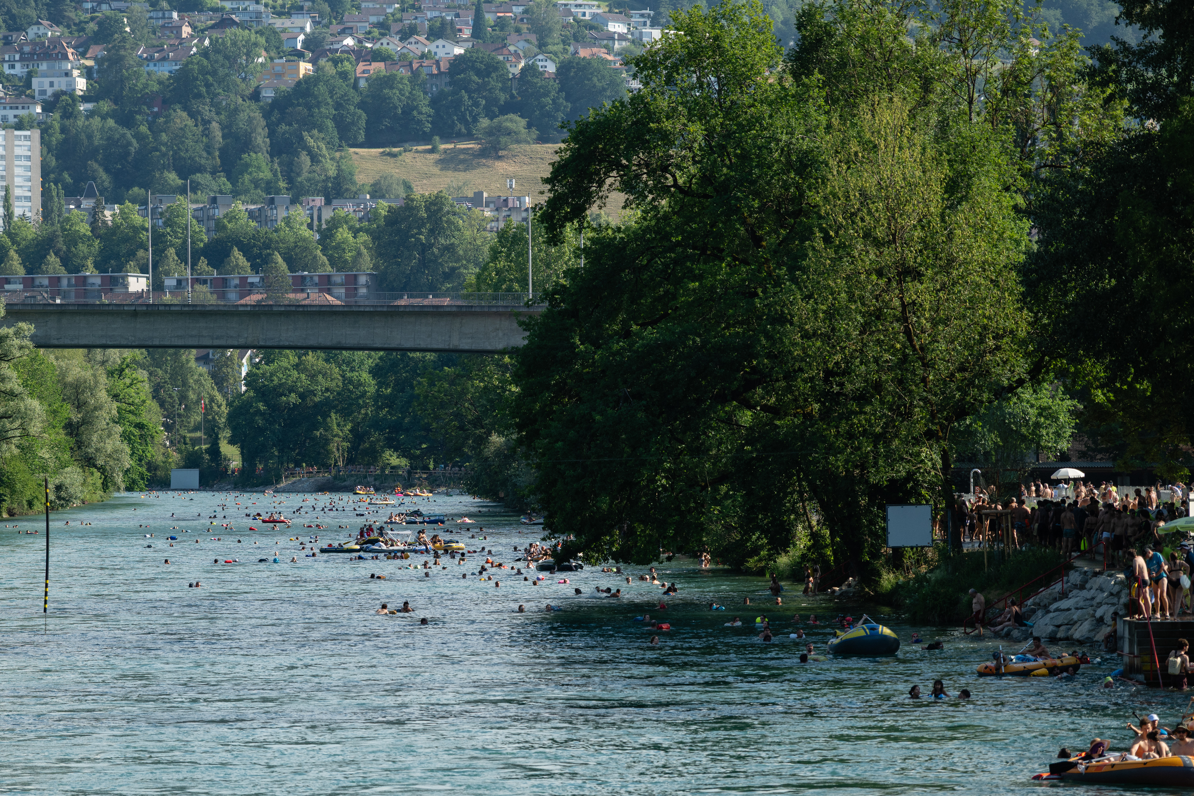 Aare river, Bern