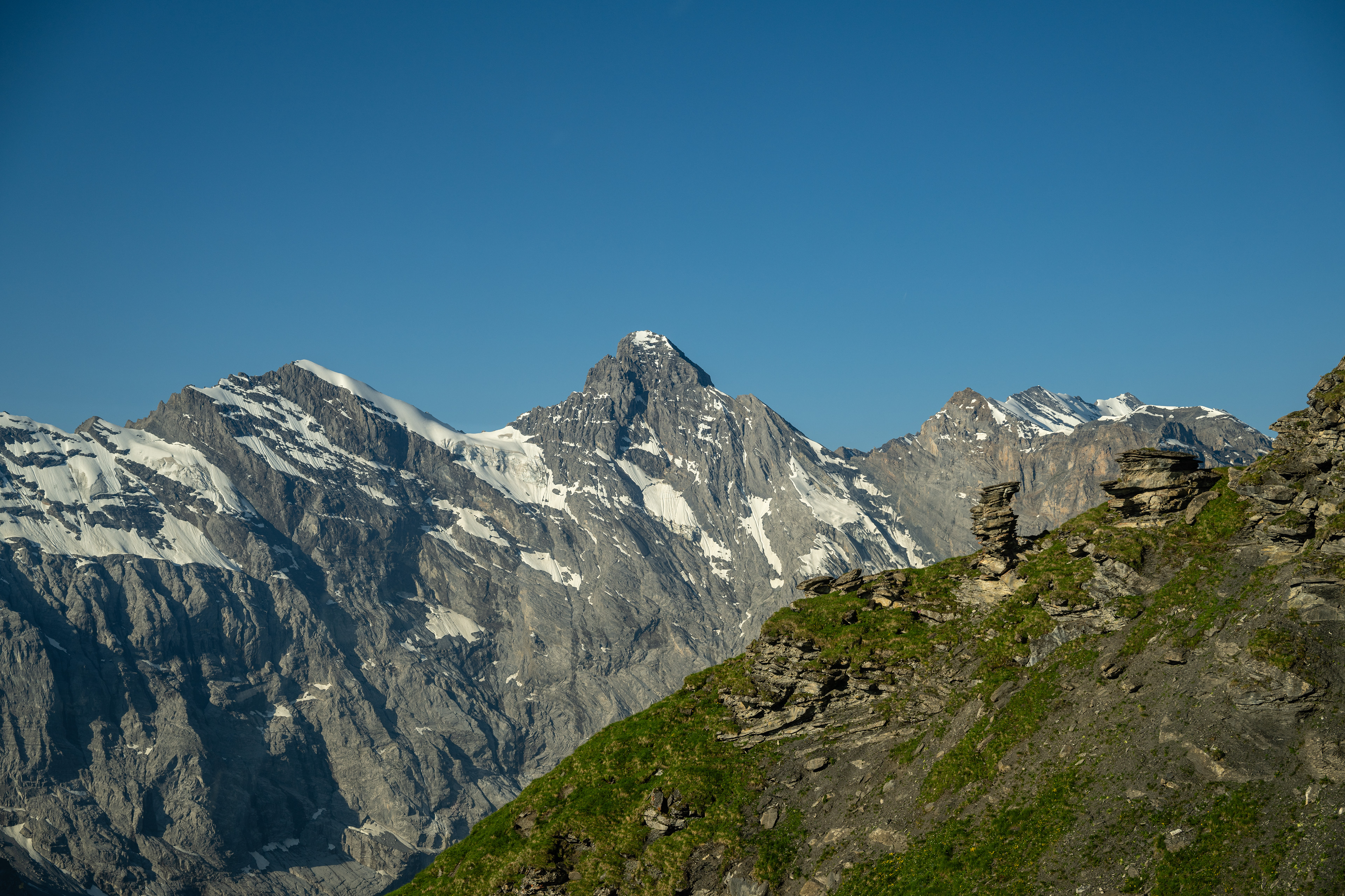 Bütlasse, Gspaltenhorn, Sefinahoren, & Tschingelspitz, Mürren