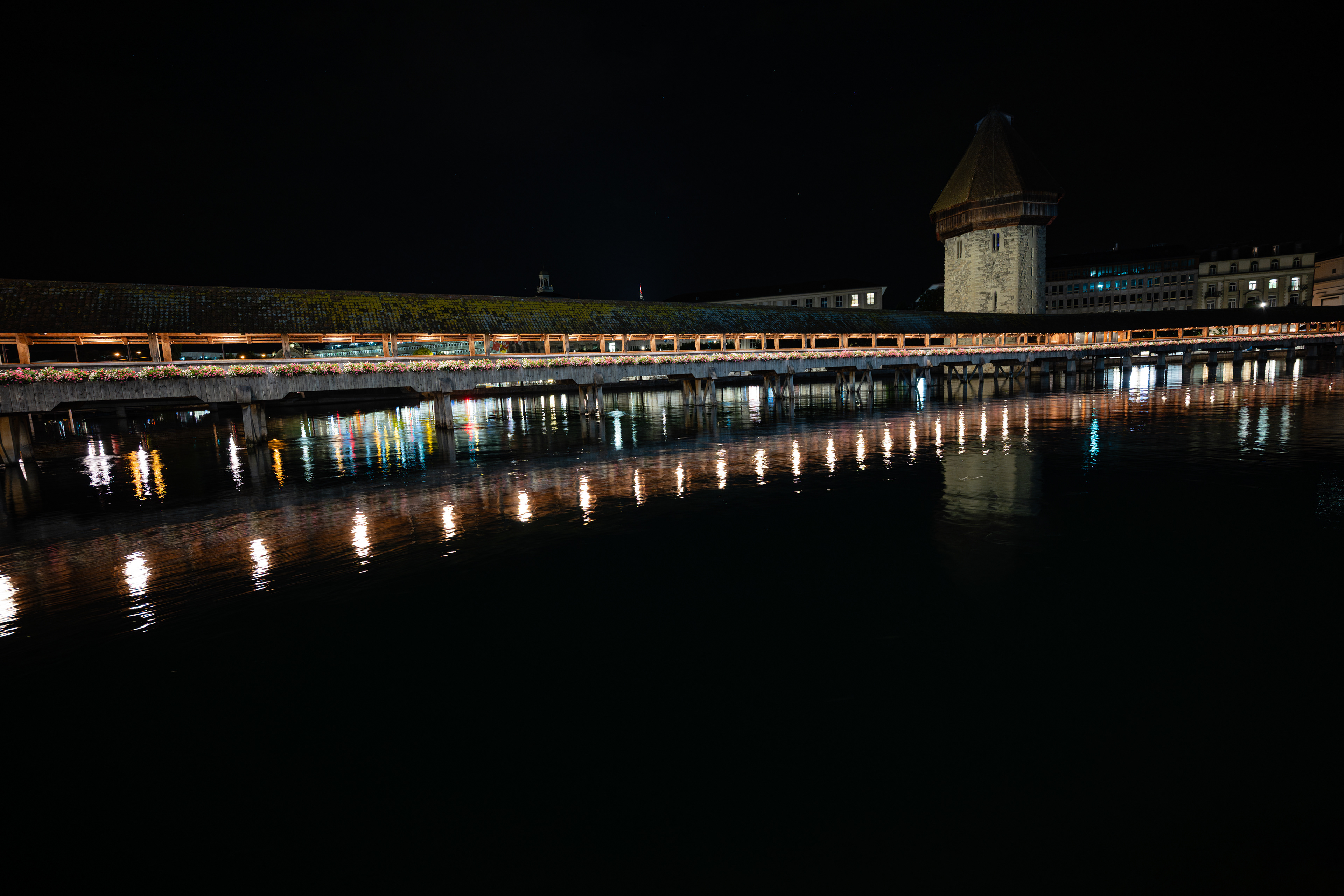 Chapel bridge & water tower, Luzern