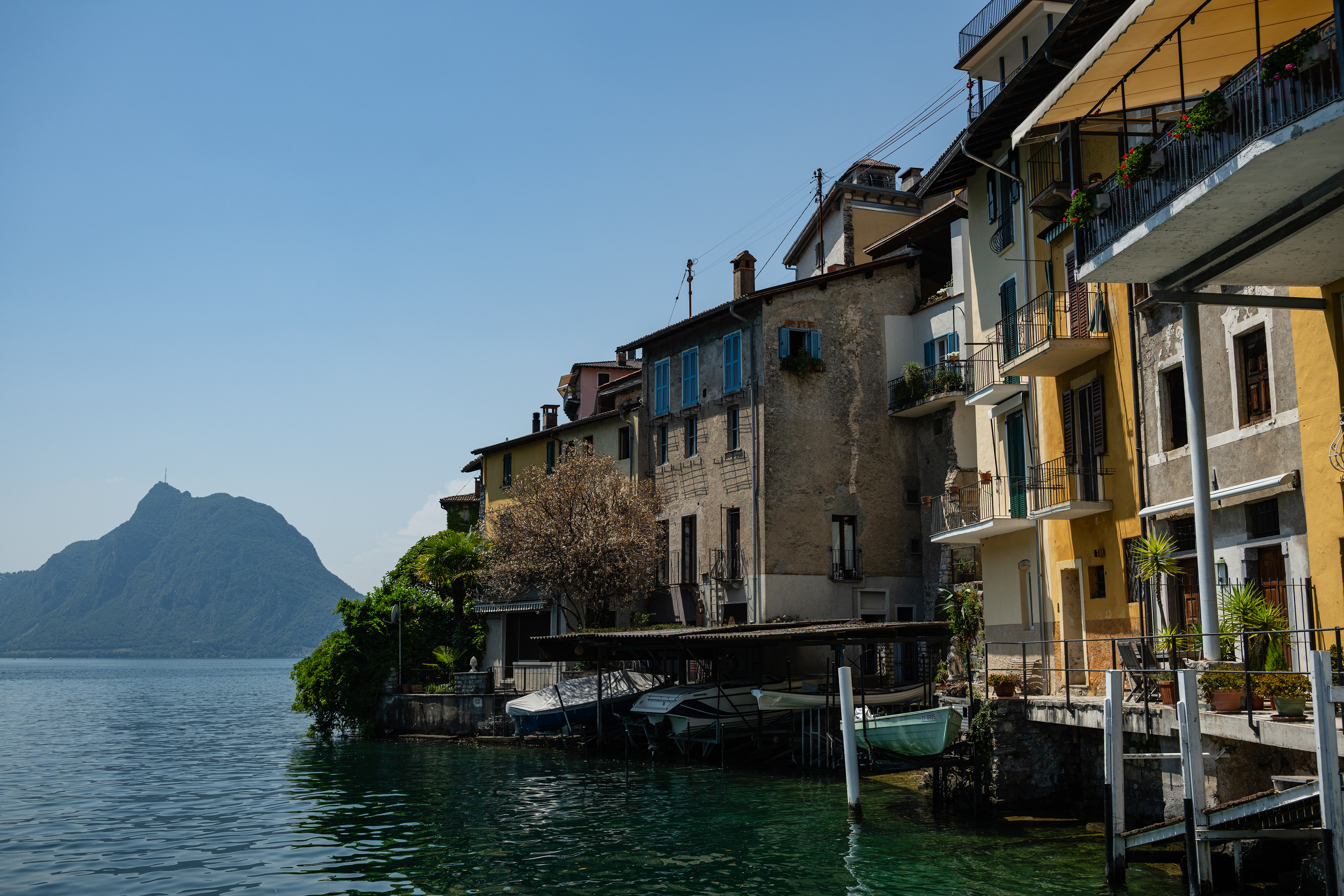 San Salvatore, Gandria, & Lake Lugano
