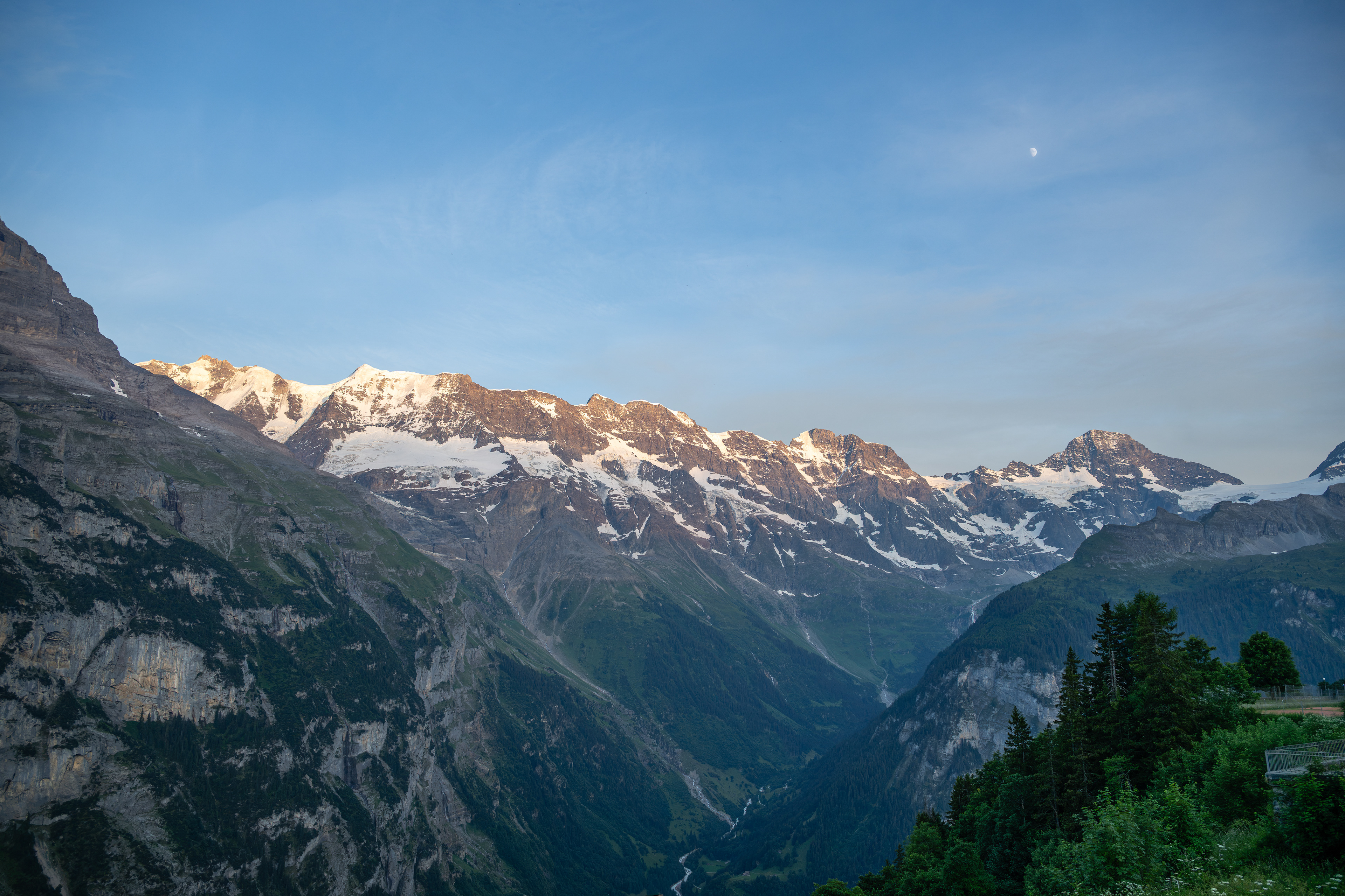Breithorn, Ebnefluh, Europe, Grosshorn, & Mittaghorn (peaks), Mürren