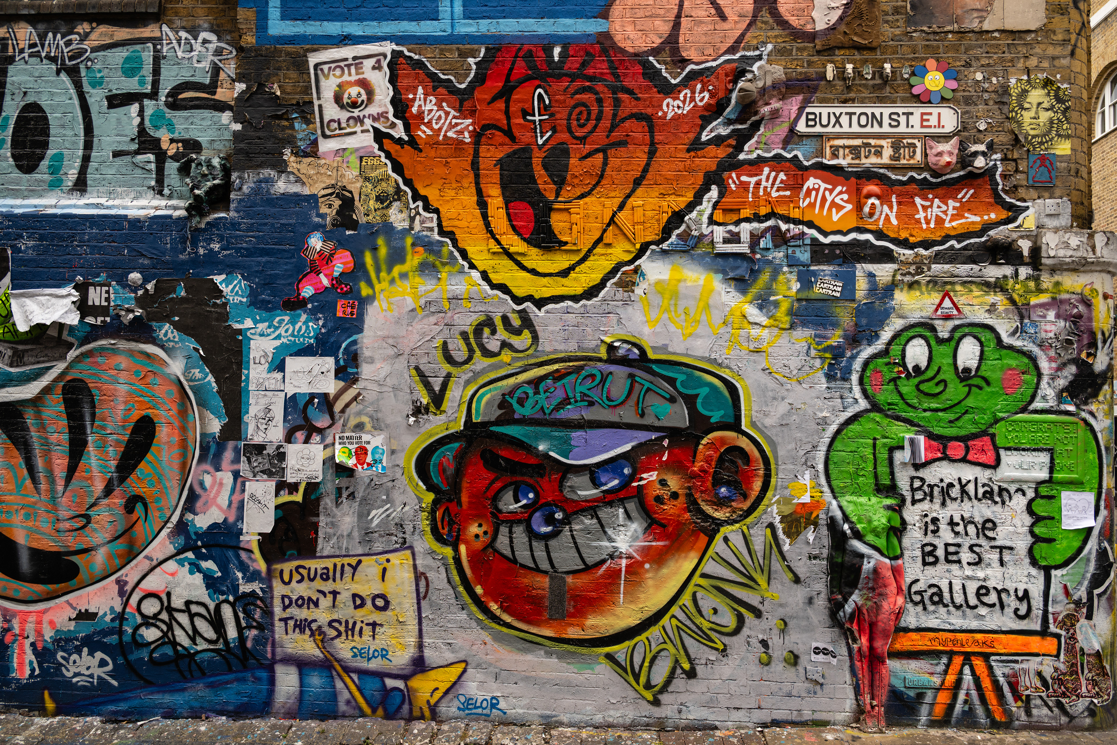 Brick Lane street art