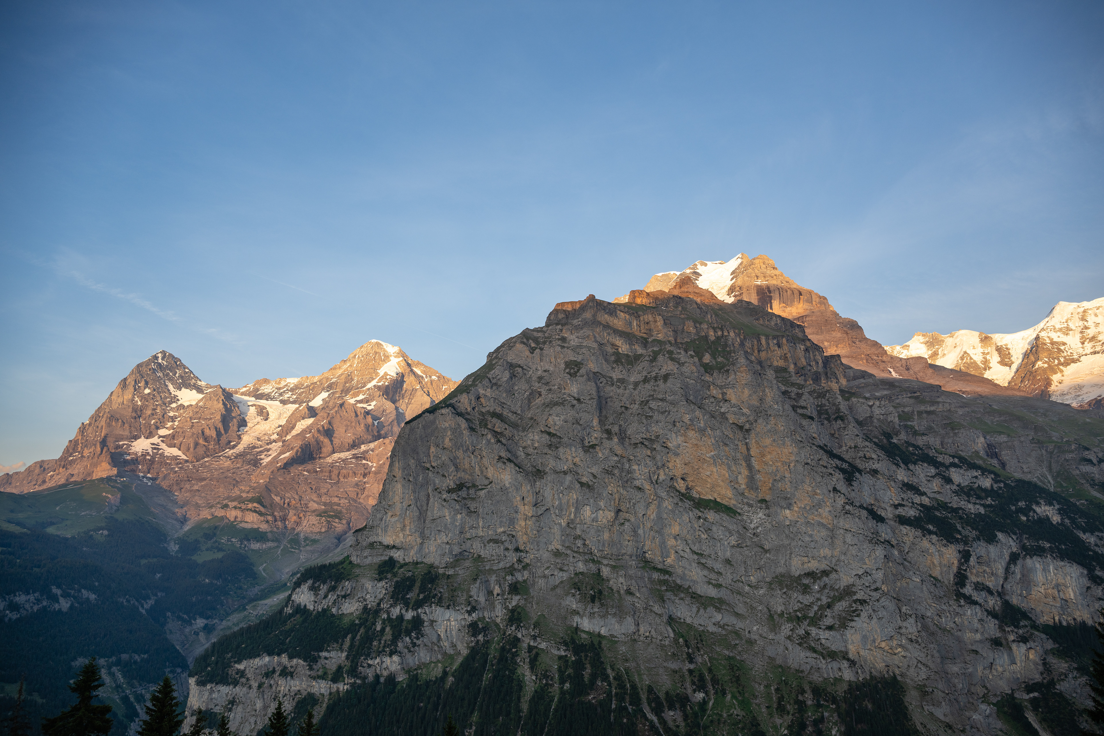Eiger, Mönch, & Jungfrau, Mürren