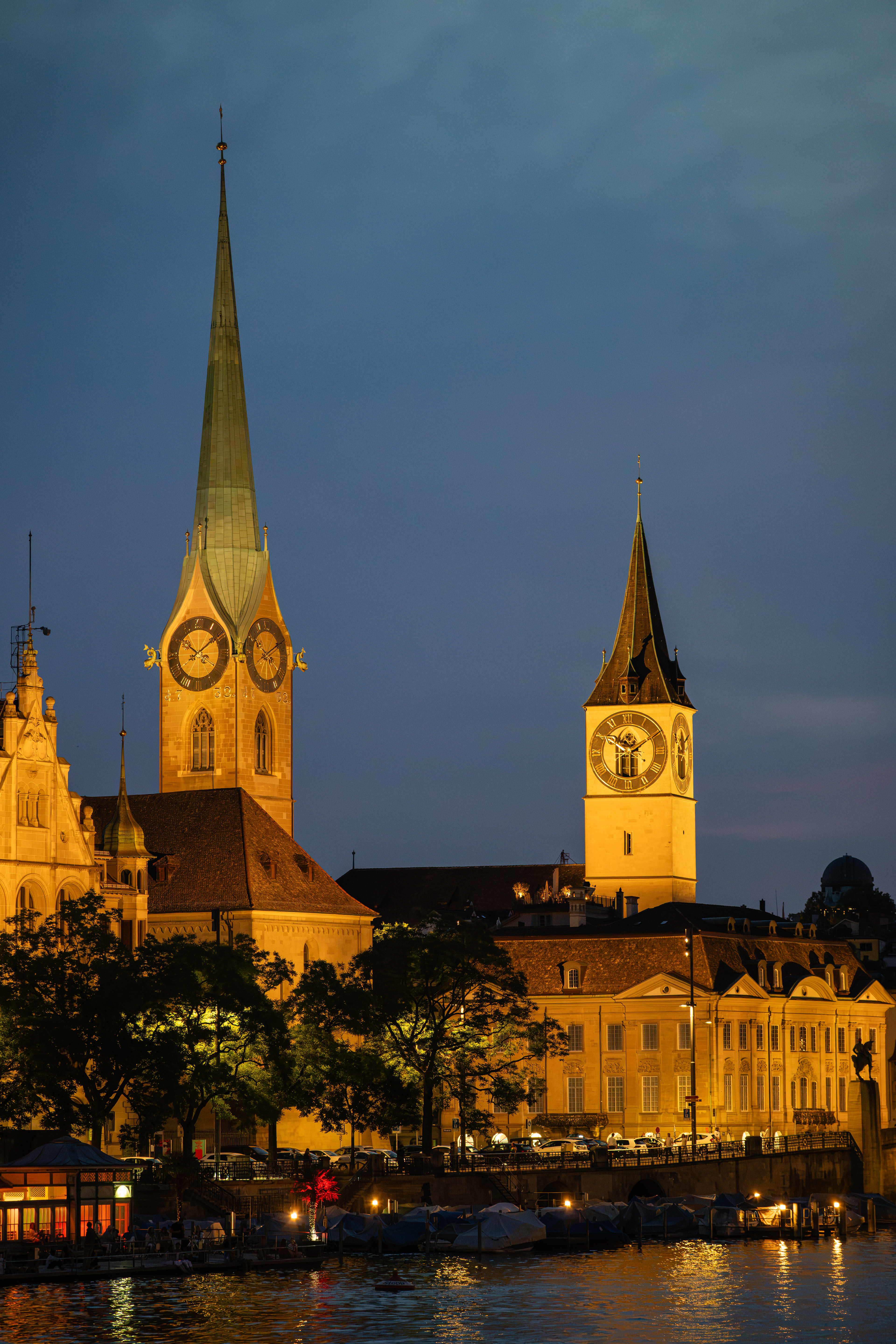 Fraumünster Church & St Peter's Chapel, Zurich