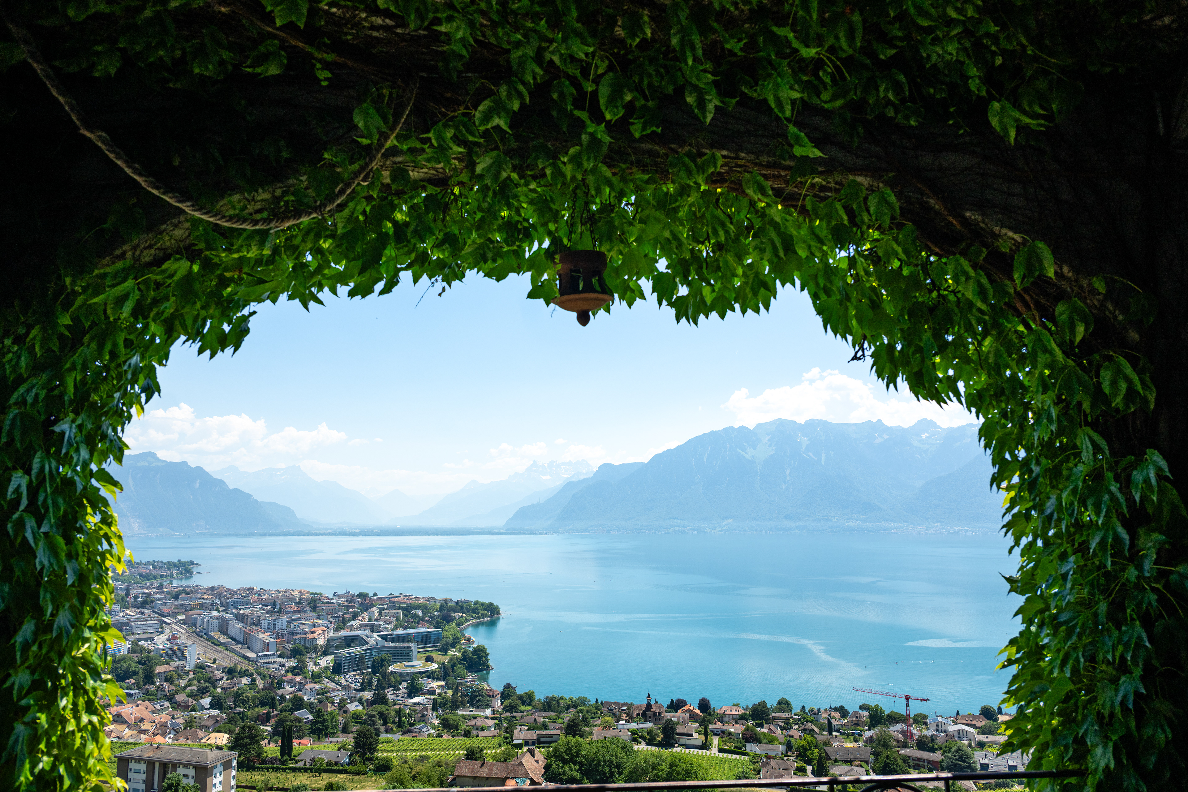 Lake Geneva from Chardonne