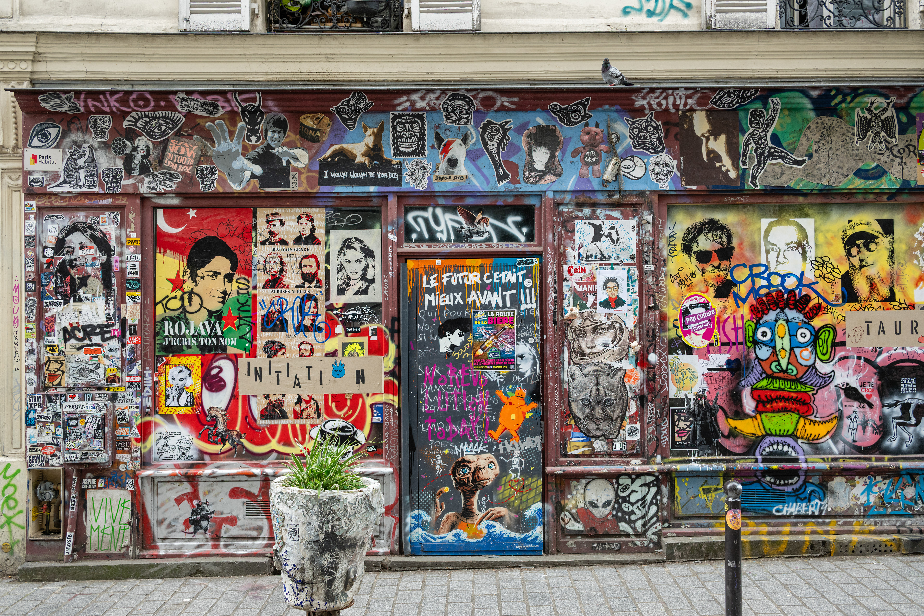 The future was better back then, 20th arrondissement
