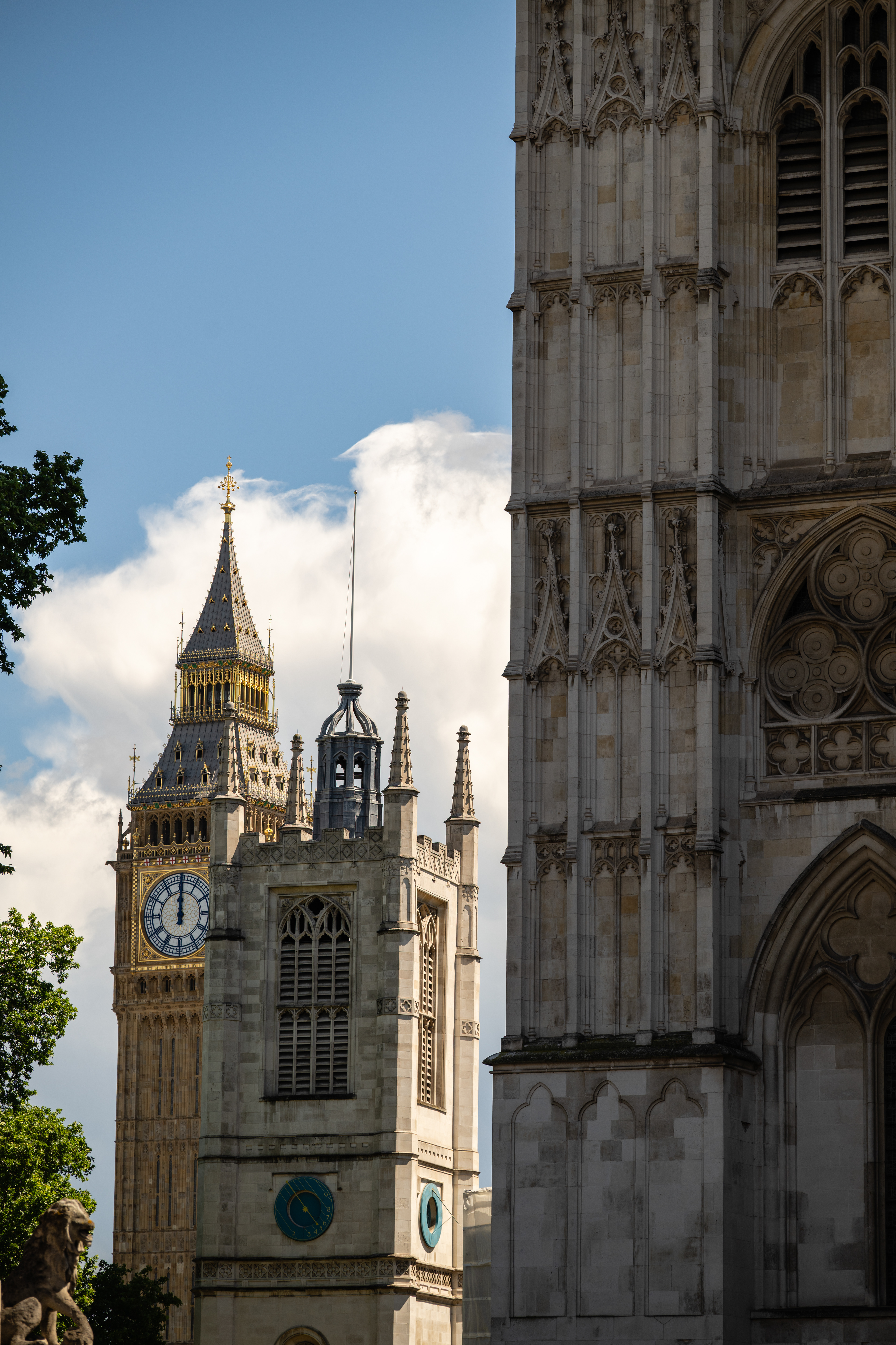Westminster Abbey, St Margaret's Church, & Big Ben