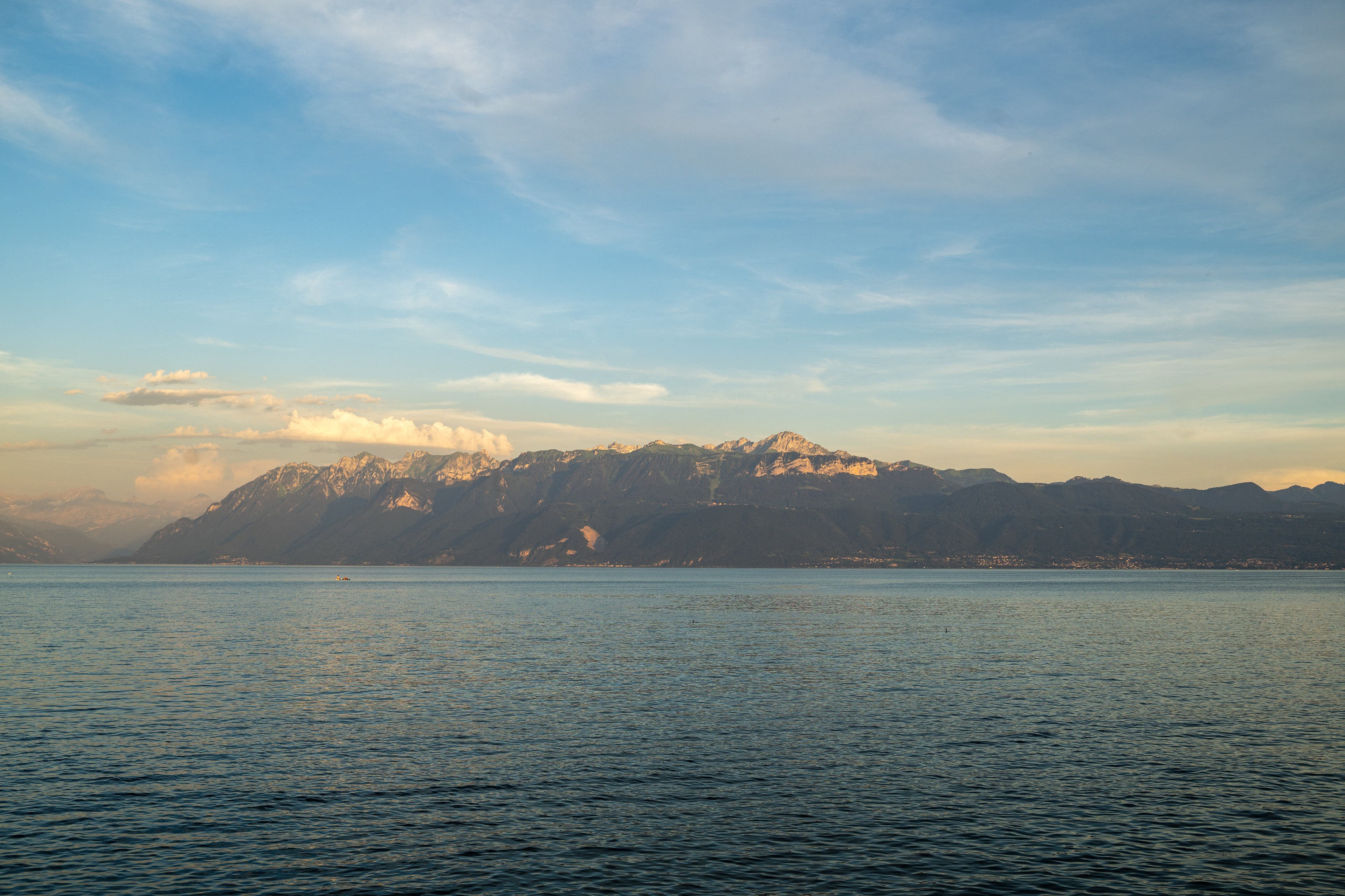 Lake Geneva from Lausanne