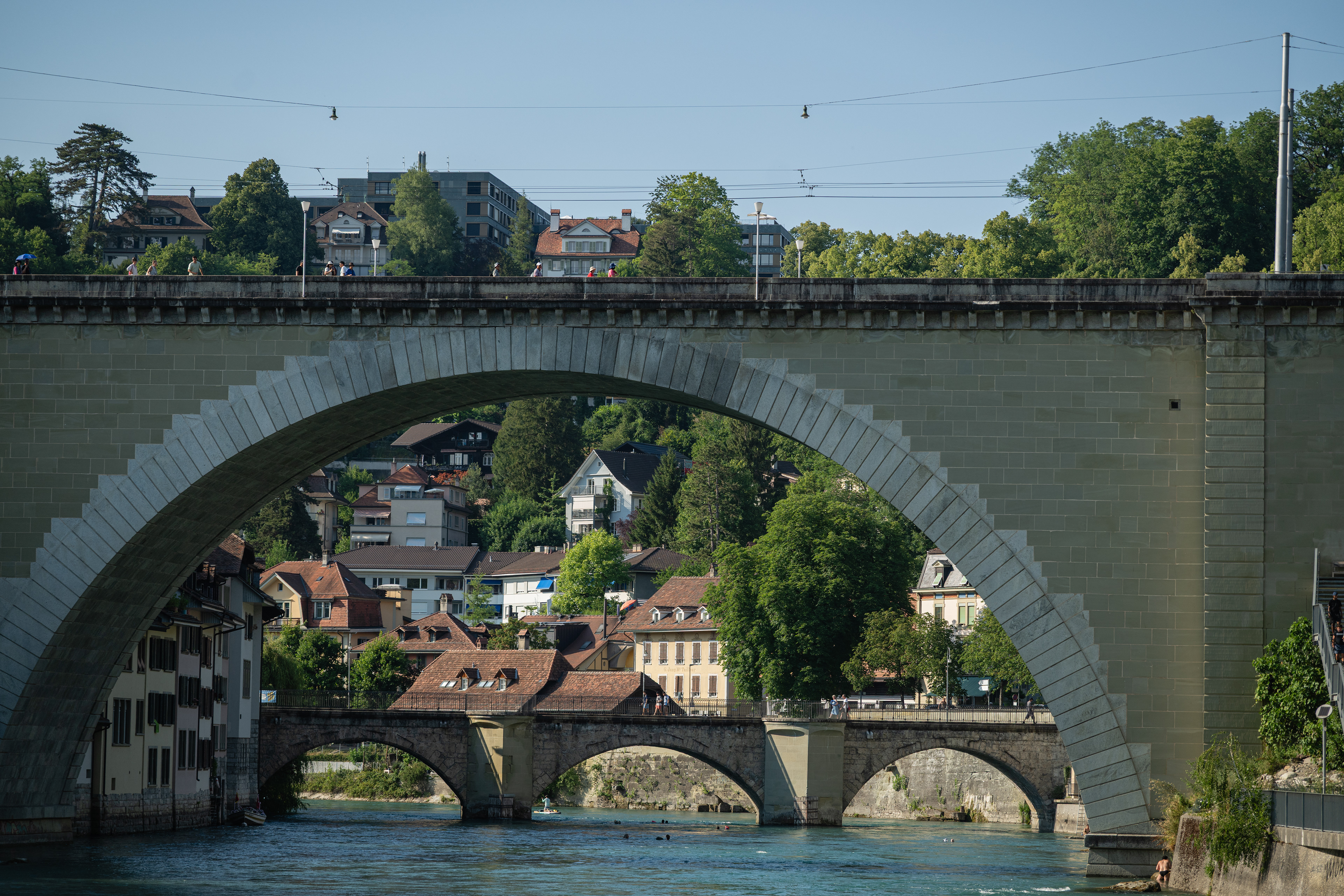 Aare river, Bern