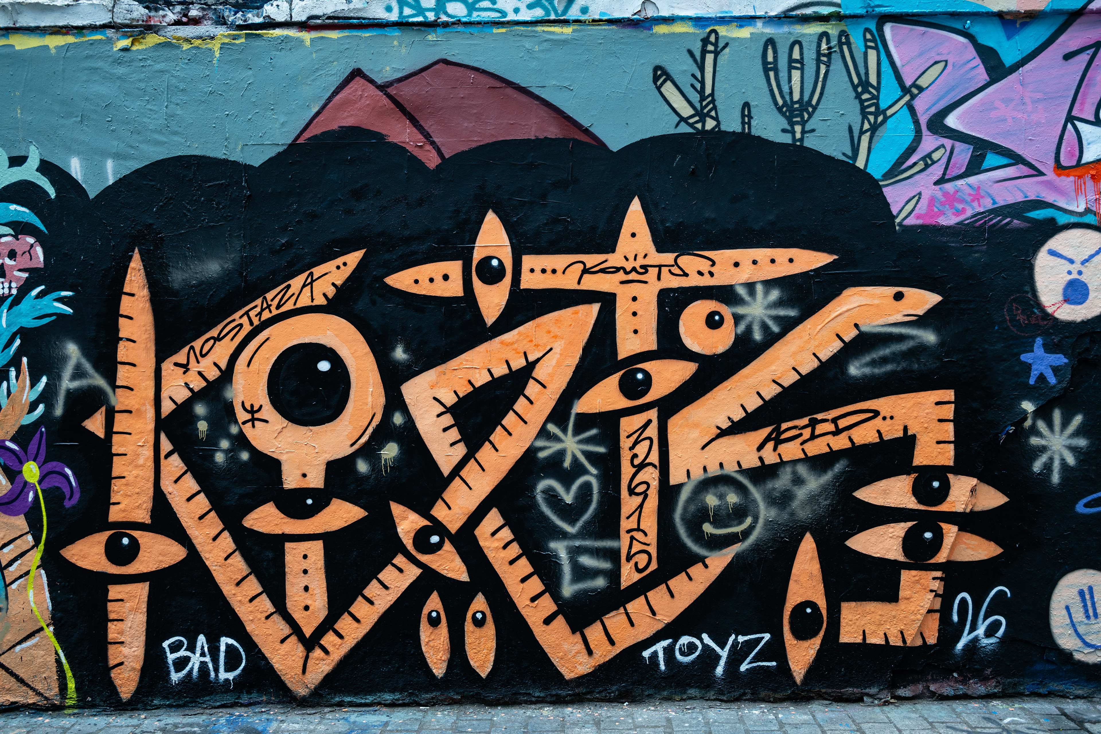 Street art, 20th arrondissement