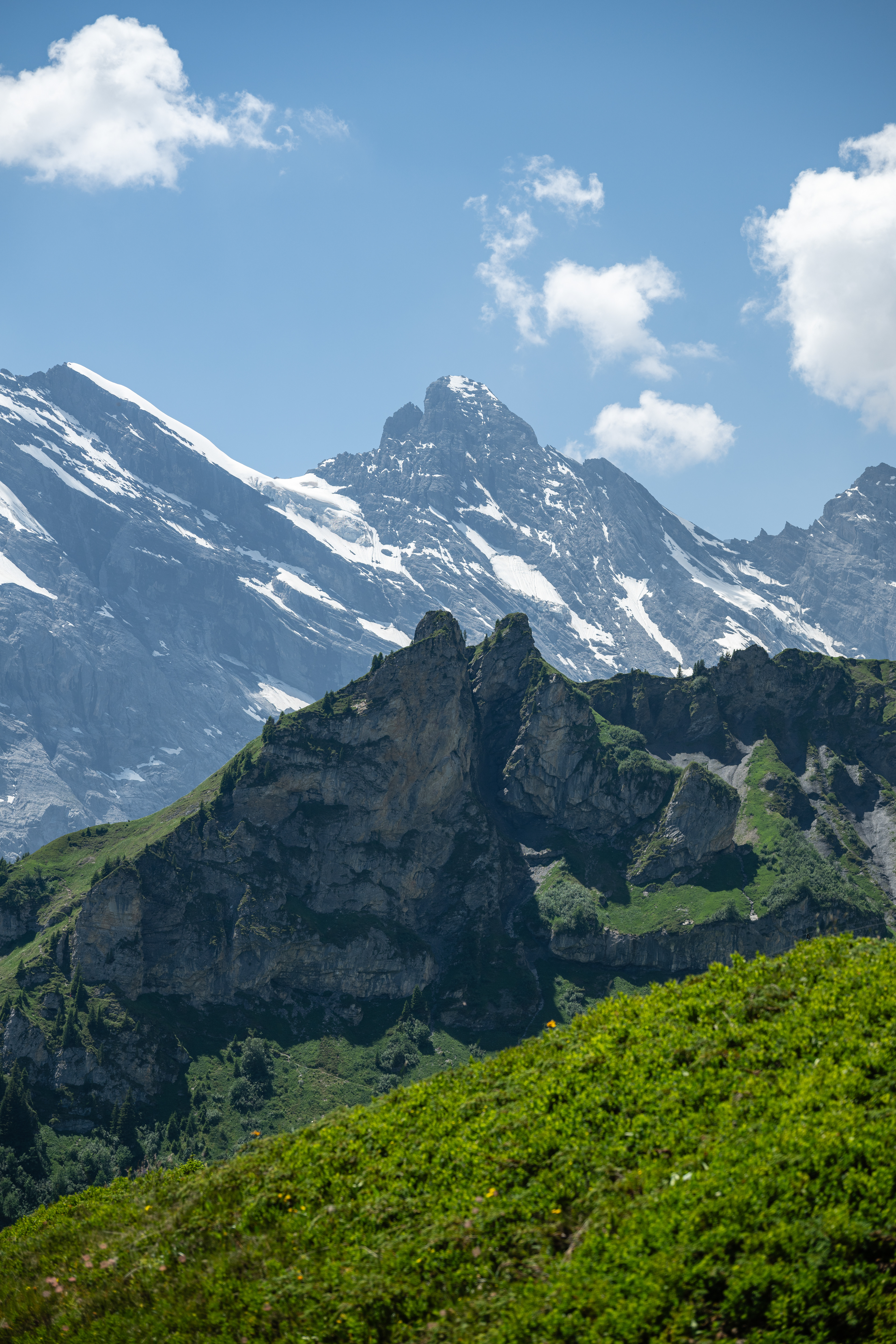 Gspaltenhorn & Tschingelspitz, Mürren