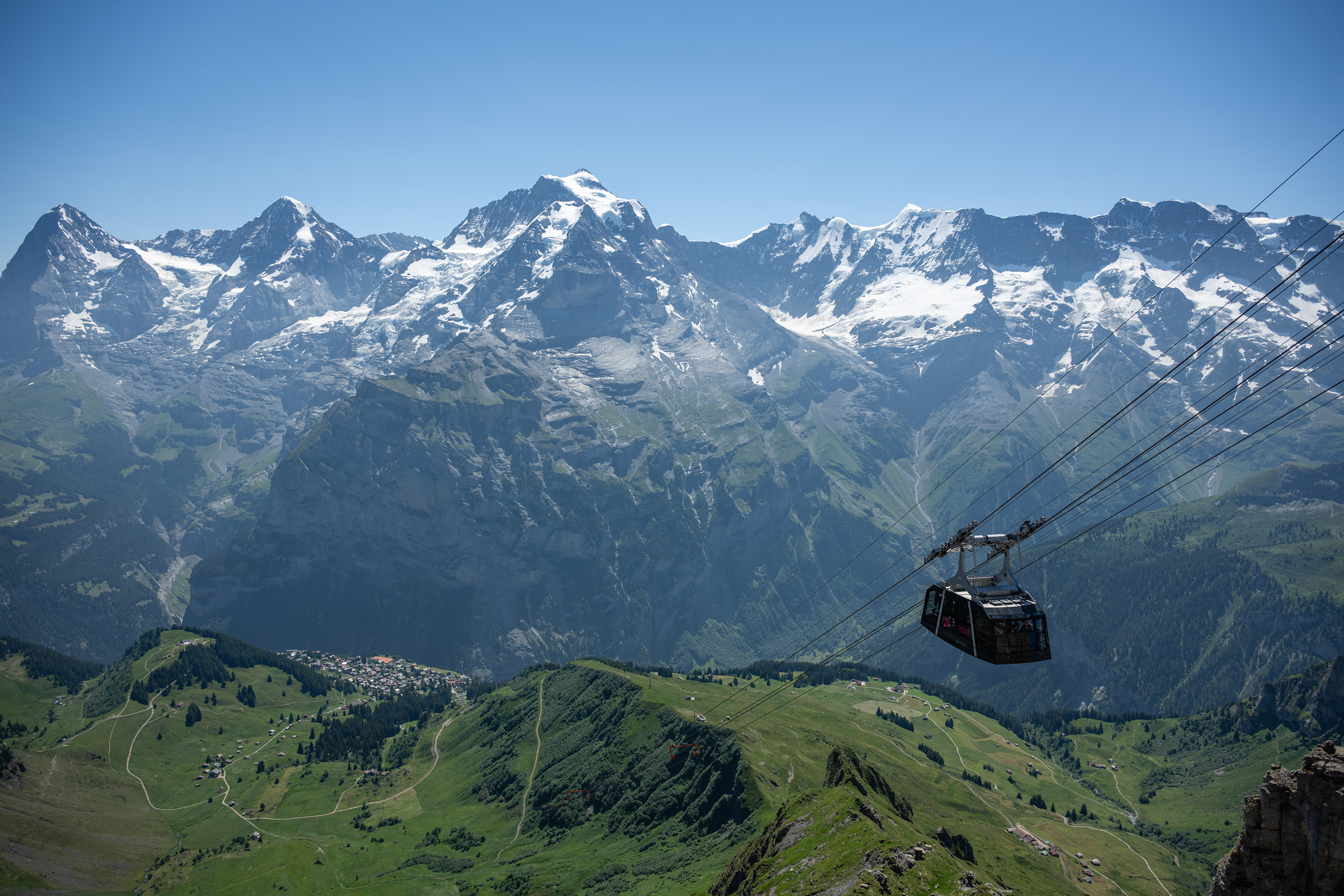 Ebnefluh, Eiger, Europe, Jungfrau, & Mönch, Mürren