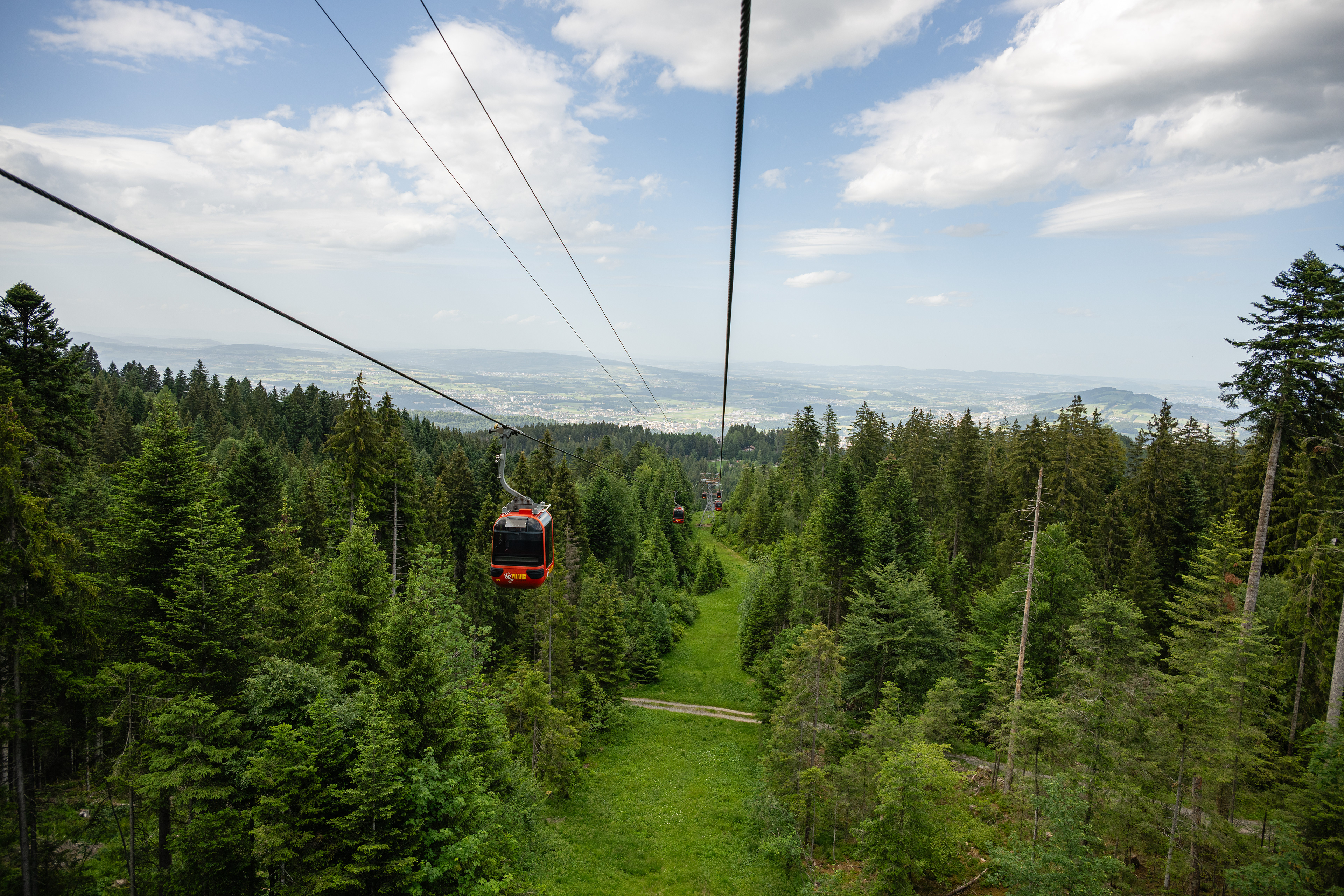 Gondola to Fräkmüntegg