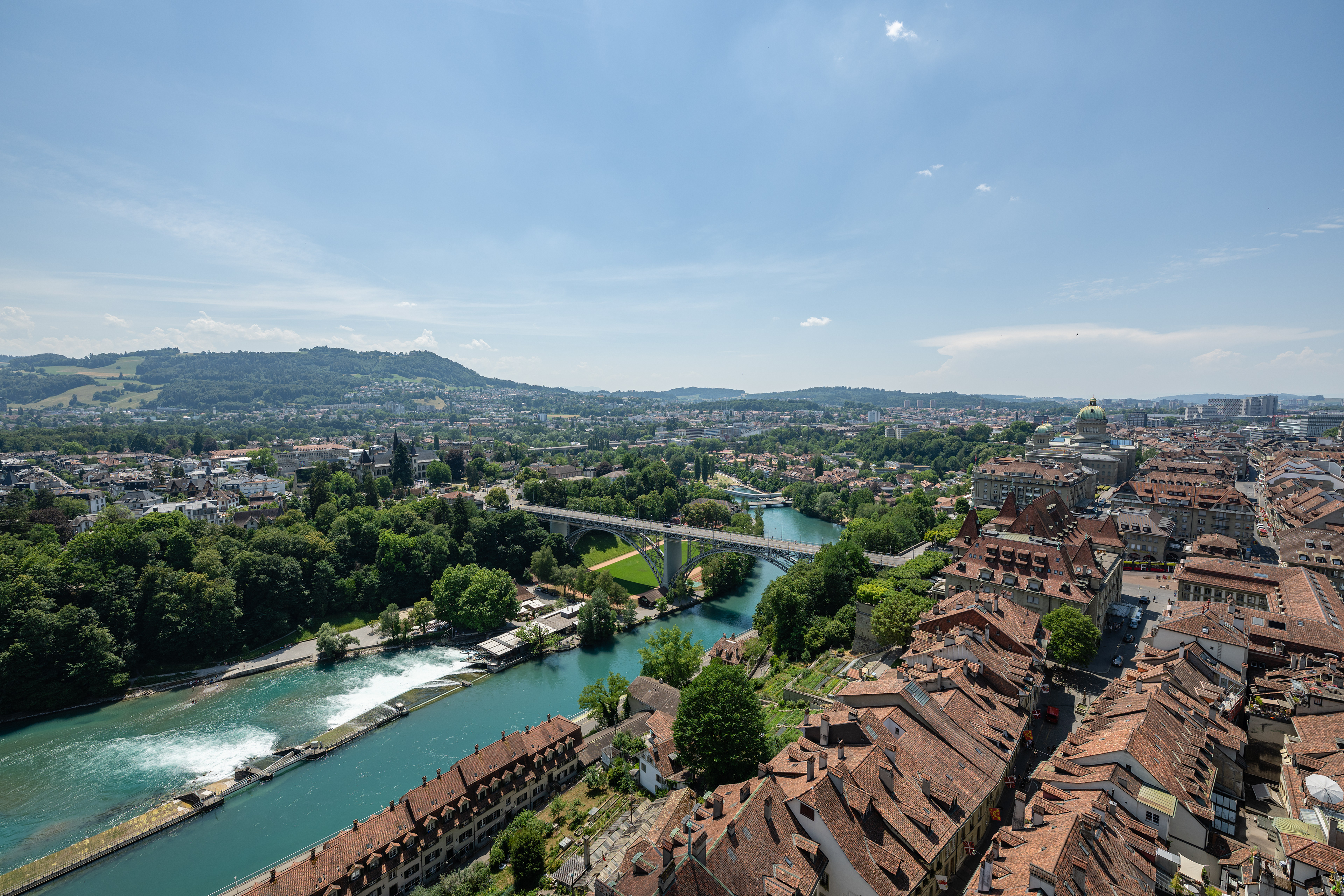 Aare river, Bern