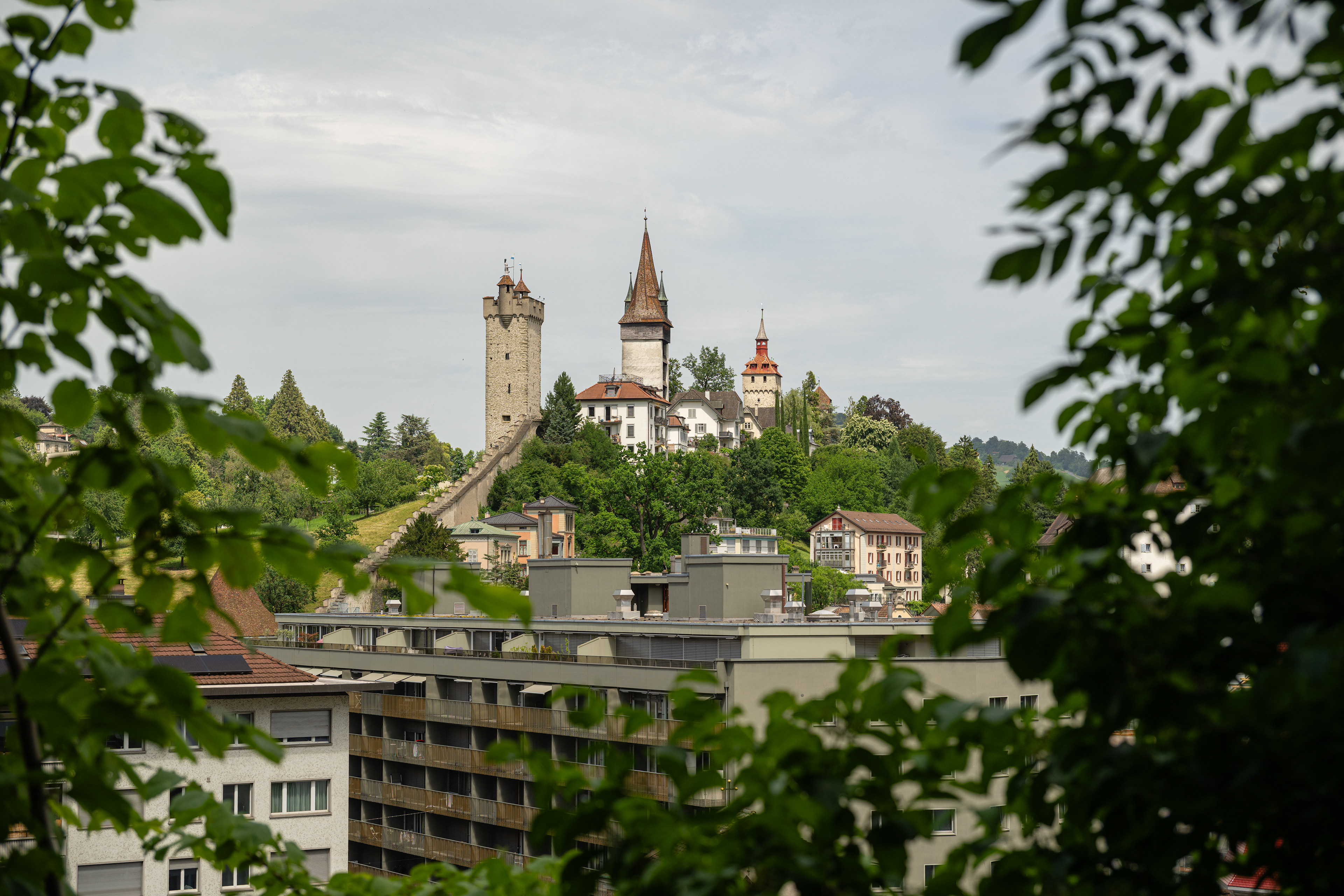 Männliturm, Luegislandturm, & Heuturm/Wachtturm
