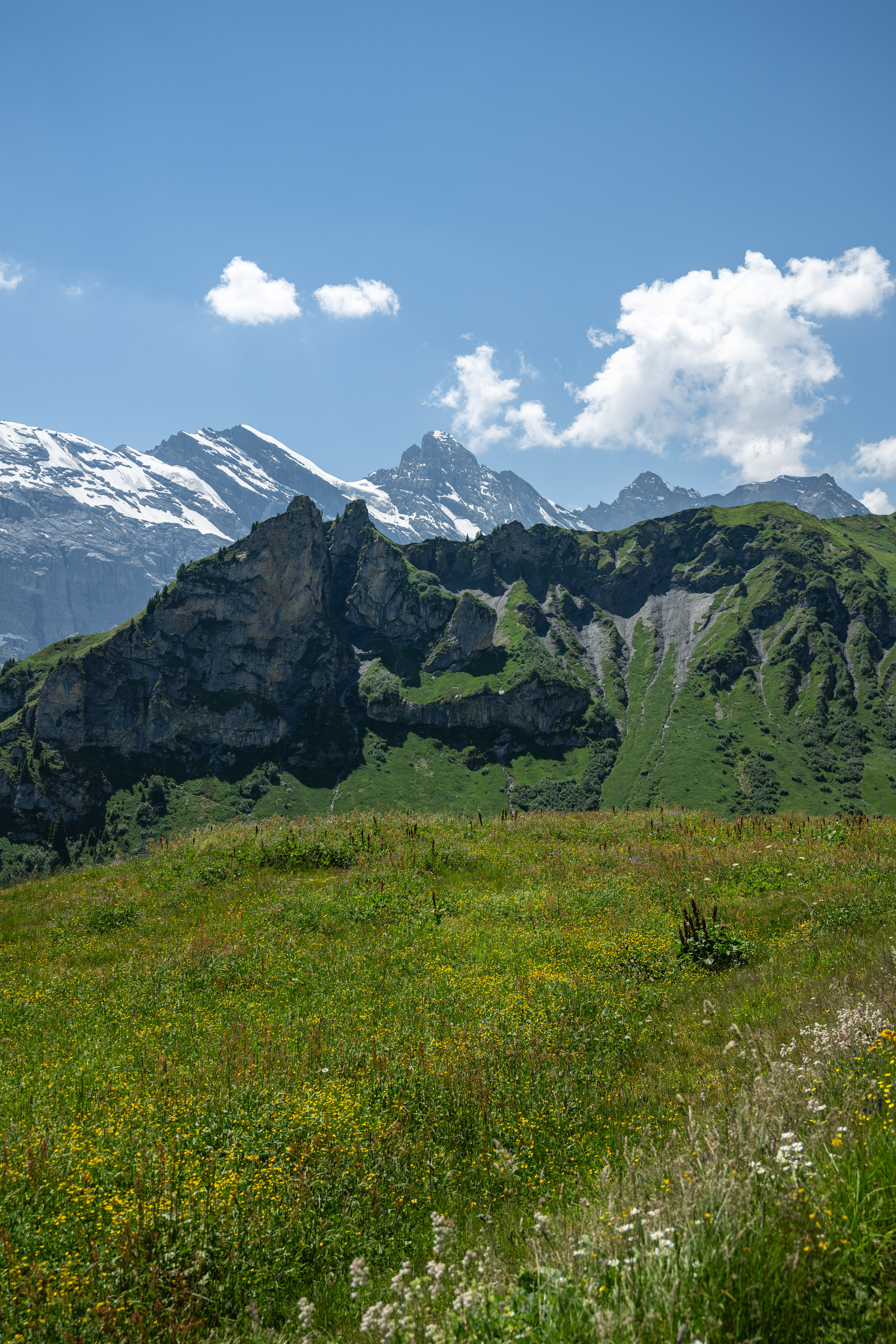 Gspaltenhorn, Poganggenhorn, Tschingelspitz, Mürren