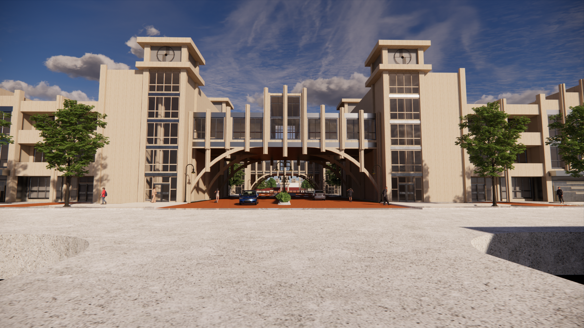 WEST LOFTS MAIN ENTRANCE FROM JUNCTION AVE