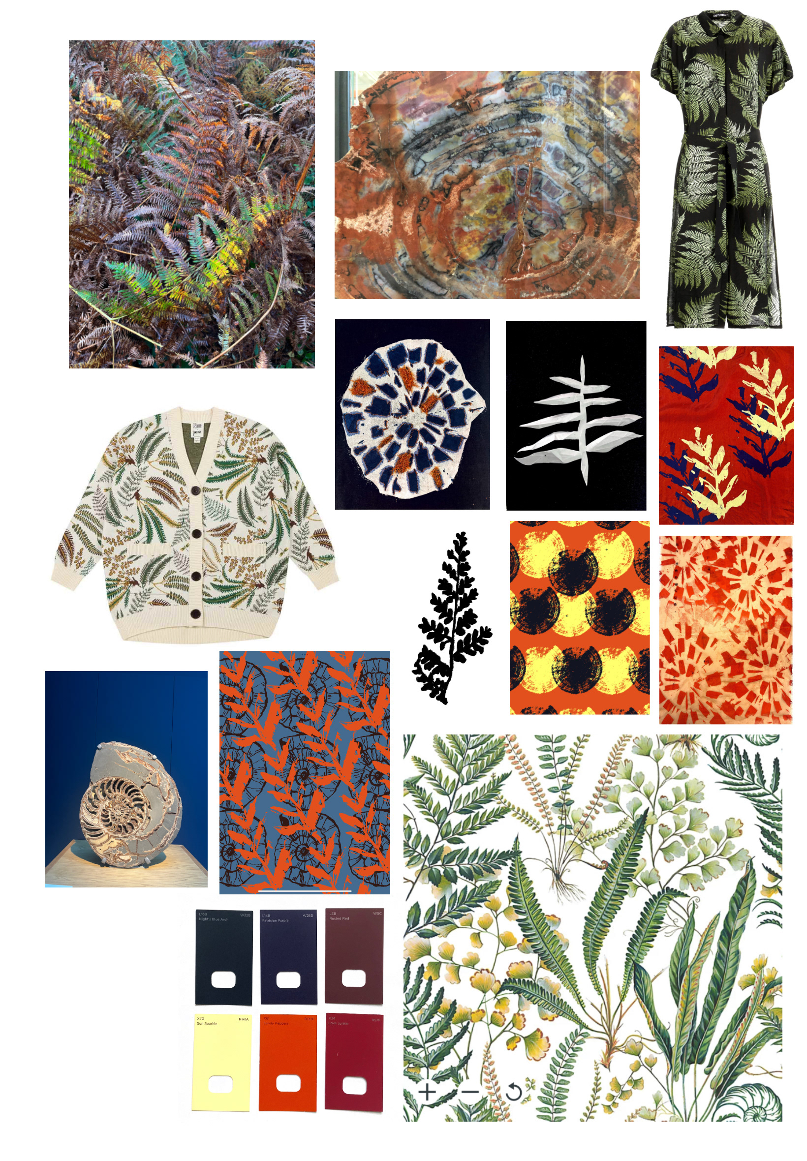 Project moodboard