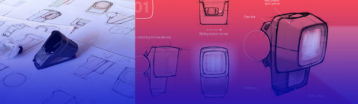 Illustration de la Phase 02 Création et formalisation du process de Design industriel du studio de Design industriel indigo designs