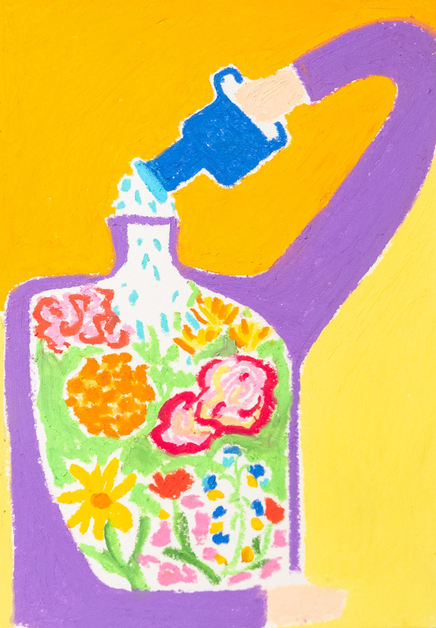 Den Herzensgarten gießen