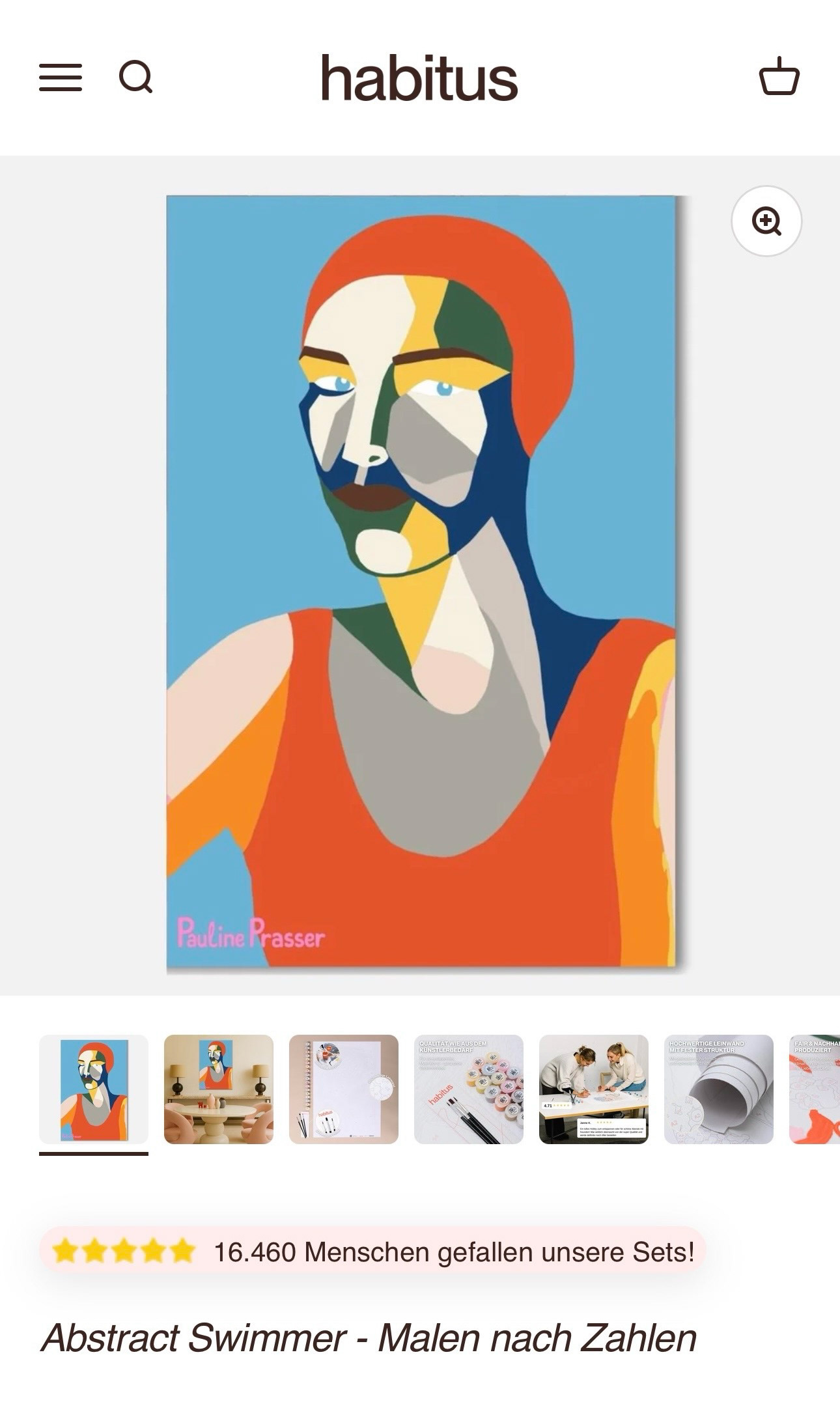 Pauline Prasser - Kooperation habitus - Malen nach Zahlen, image size:1290x2153