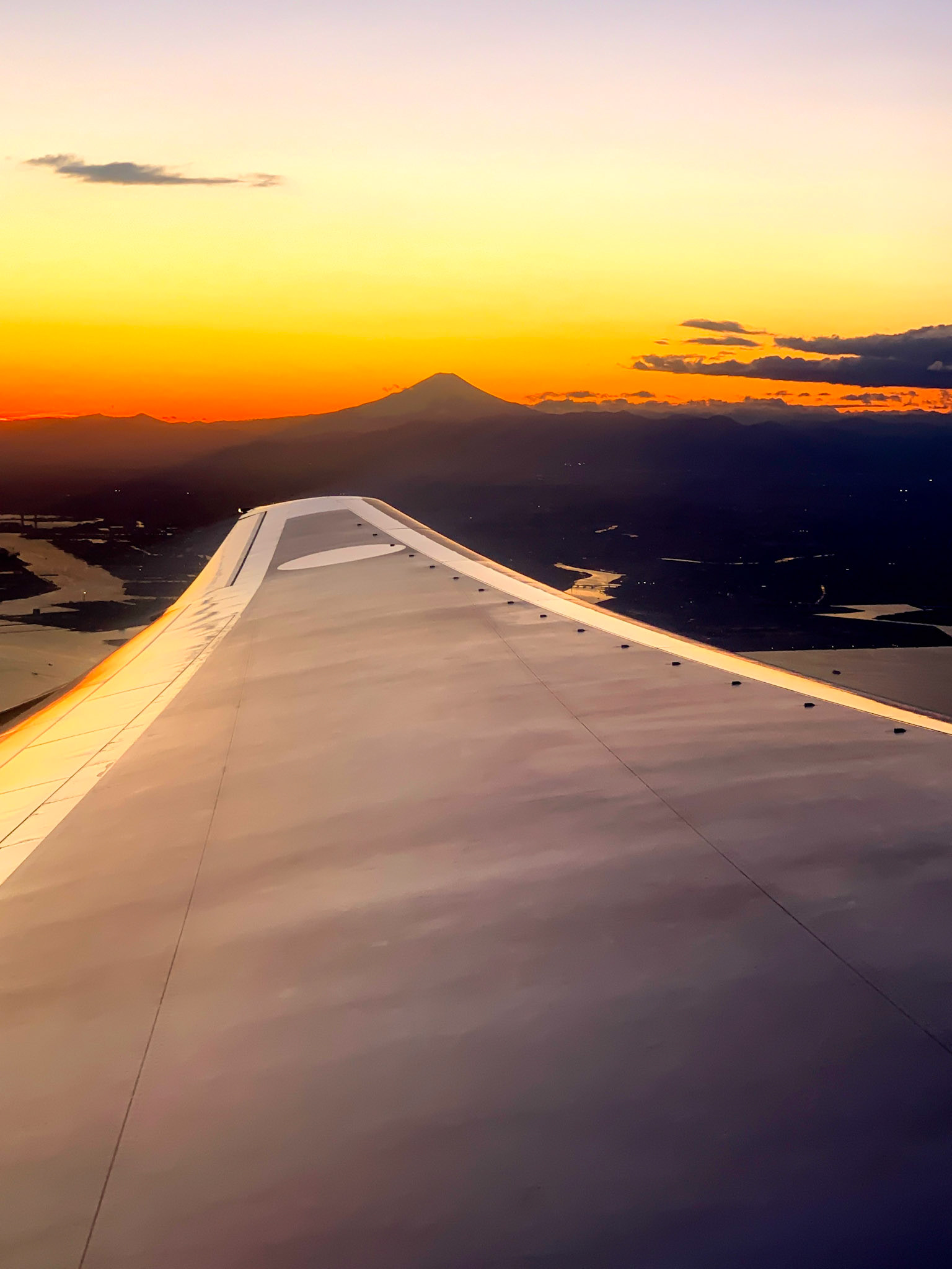 Mt. Fuji Flyby