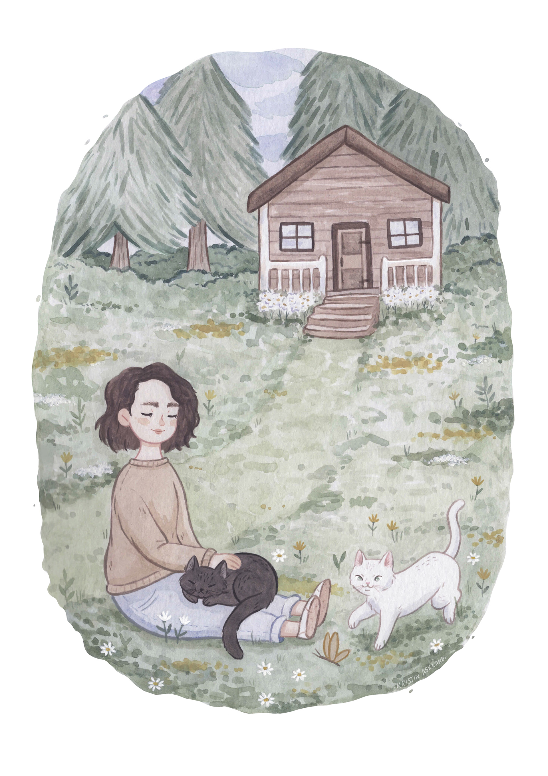 Painting for Ilaria.