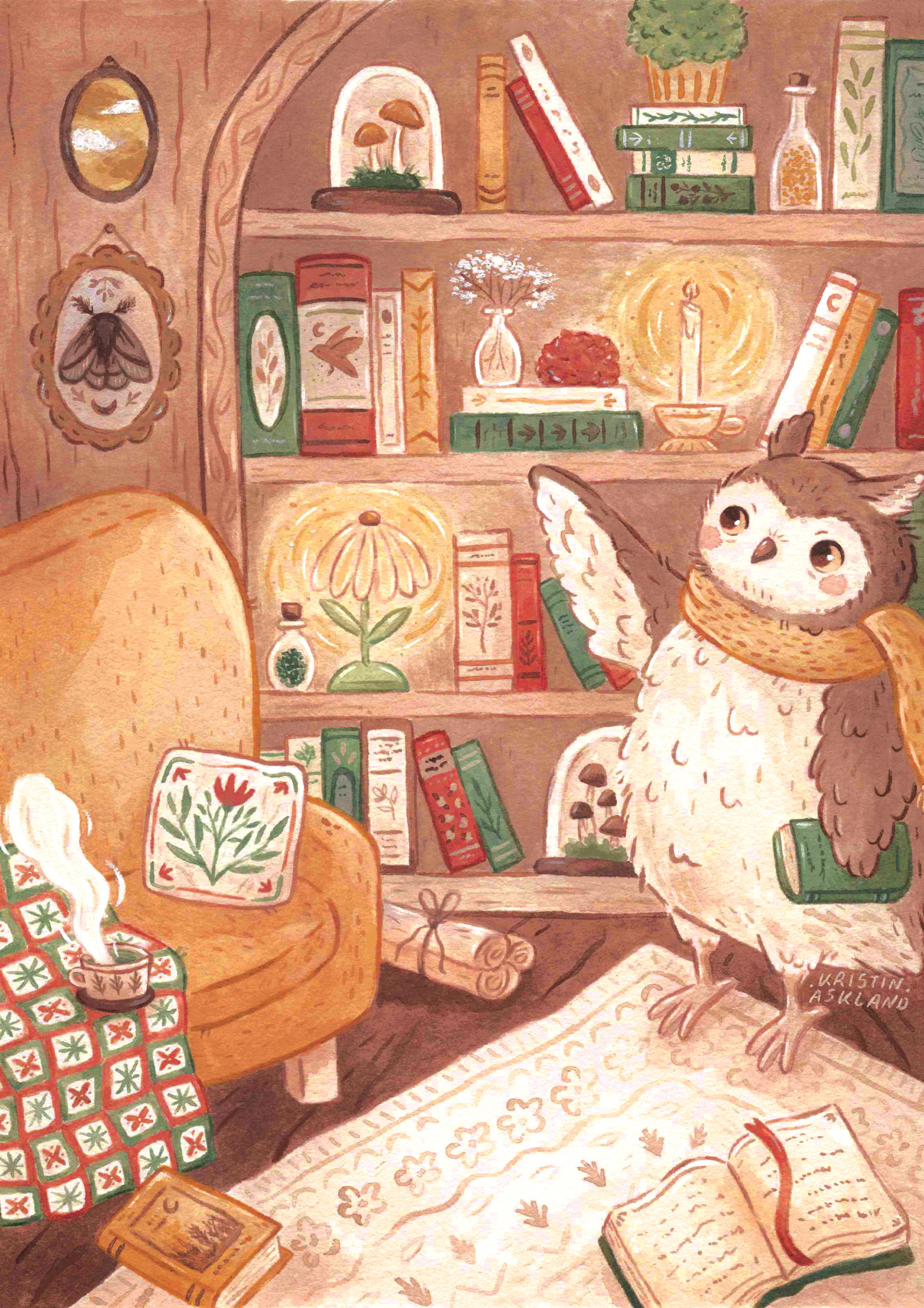 The Library Owl