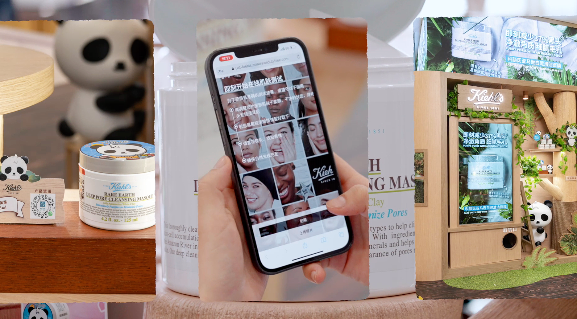 HAINAN CHINA - RARE EARTH 'SAVE THE PANDAS' ACTIVATION - QR CODE SAMPLING JOURNEY