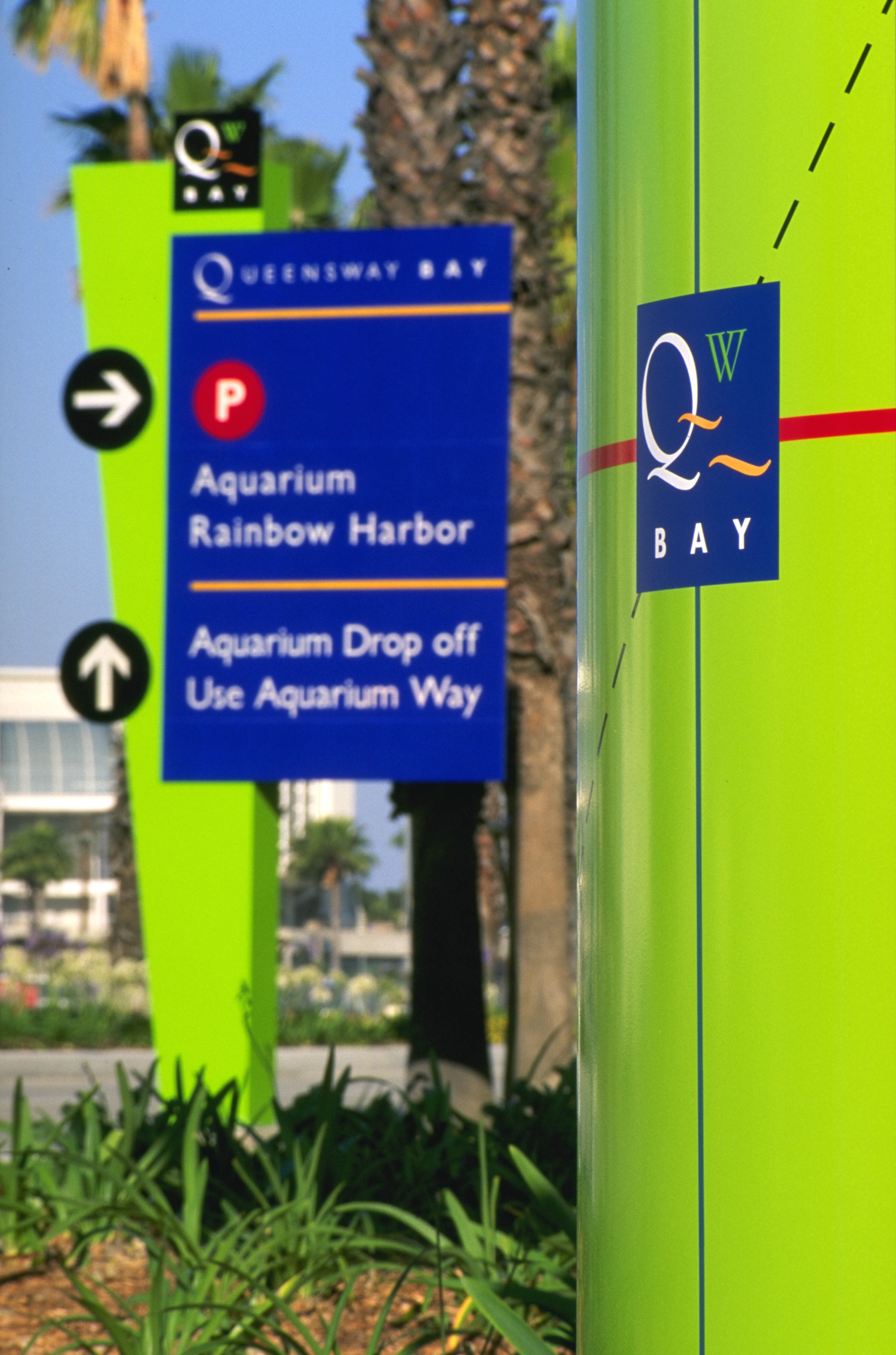 QUEENSWAY BAY WAYFINDING PROGRAM : LONG BEACH CA