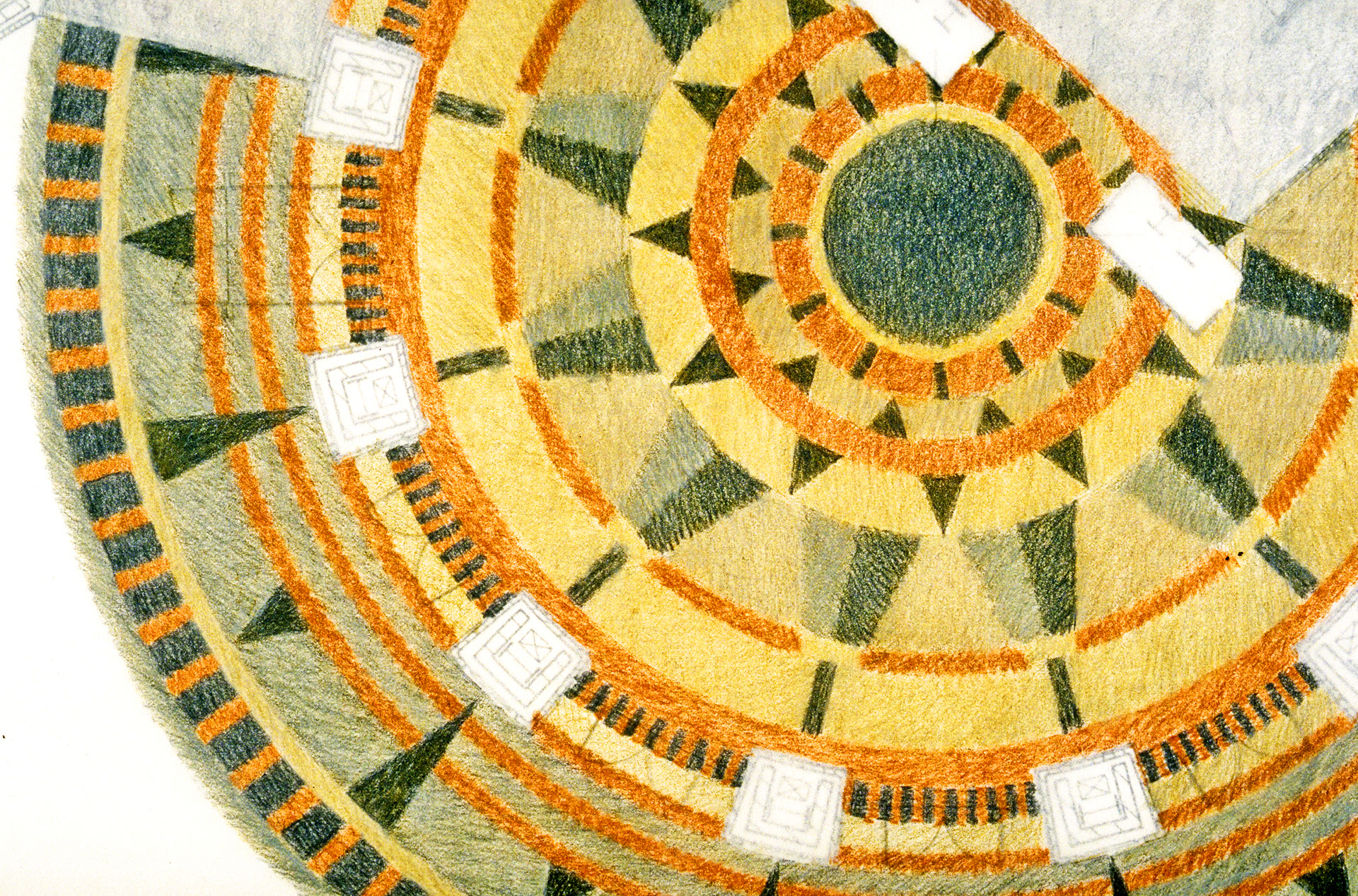 NJPAC : ROTUNDA TERRAZZO COLOR STUDIES