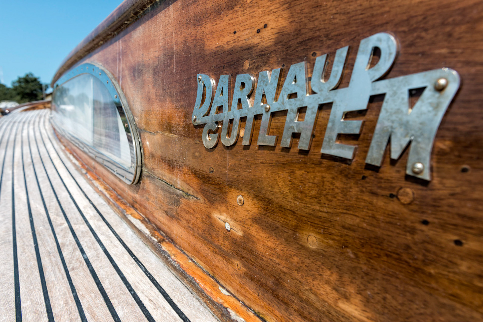 Lège-Cap-Ferret : détail de pinasse au Cap-Ferret